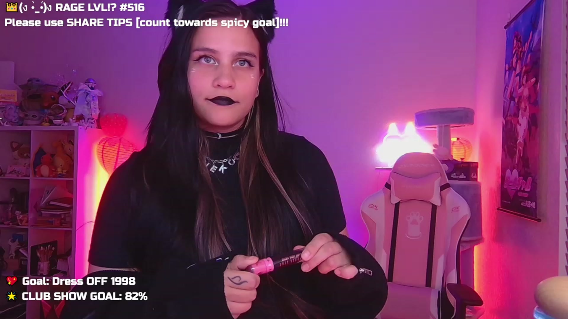 Gallery image thumbnail from Nekobeanxo's myfreecams stream on, 10/23/2023, 03:02 image 8 of 20