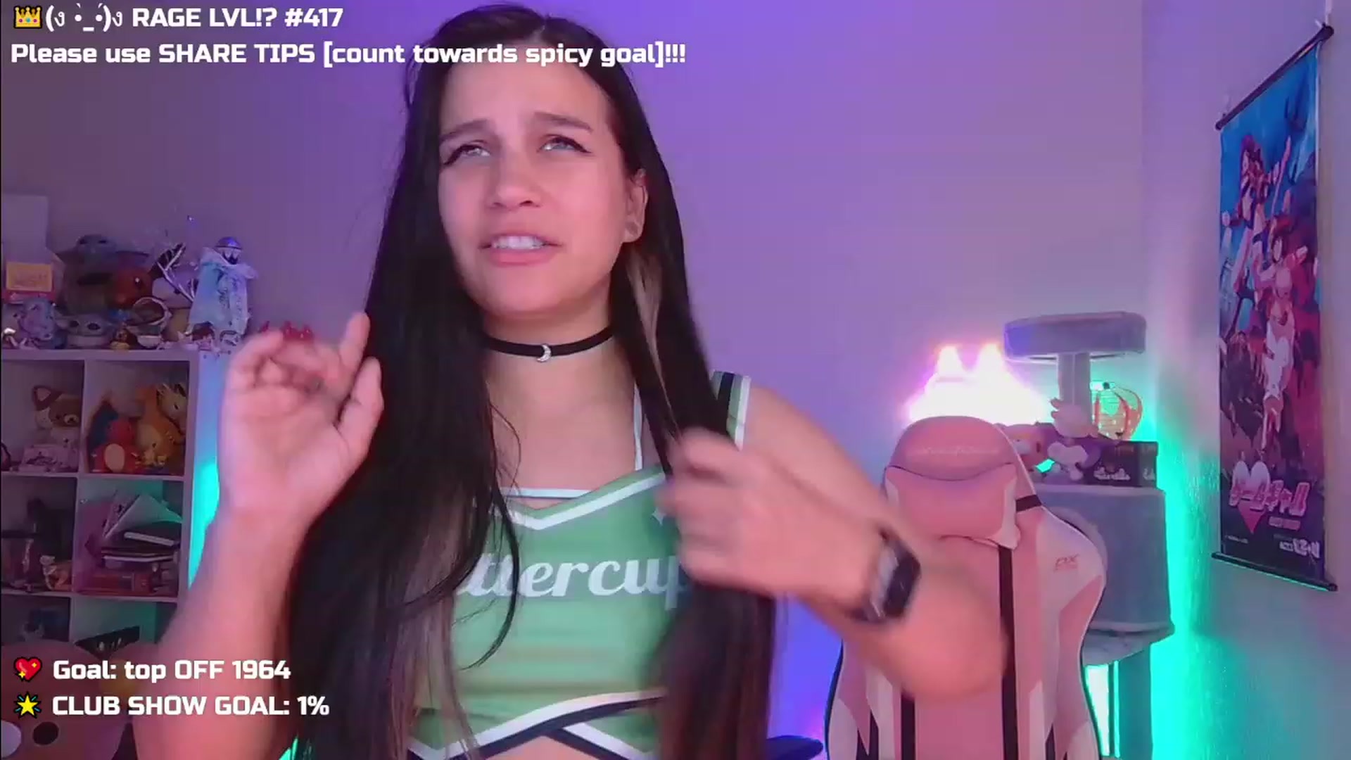 Gallery image thumbnail from Nekobeanxo's myfreecams stream on, 10/24/2023, 04:21 image 5 of 20