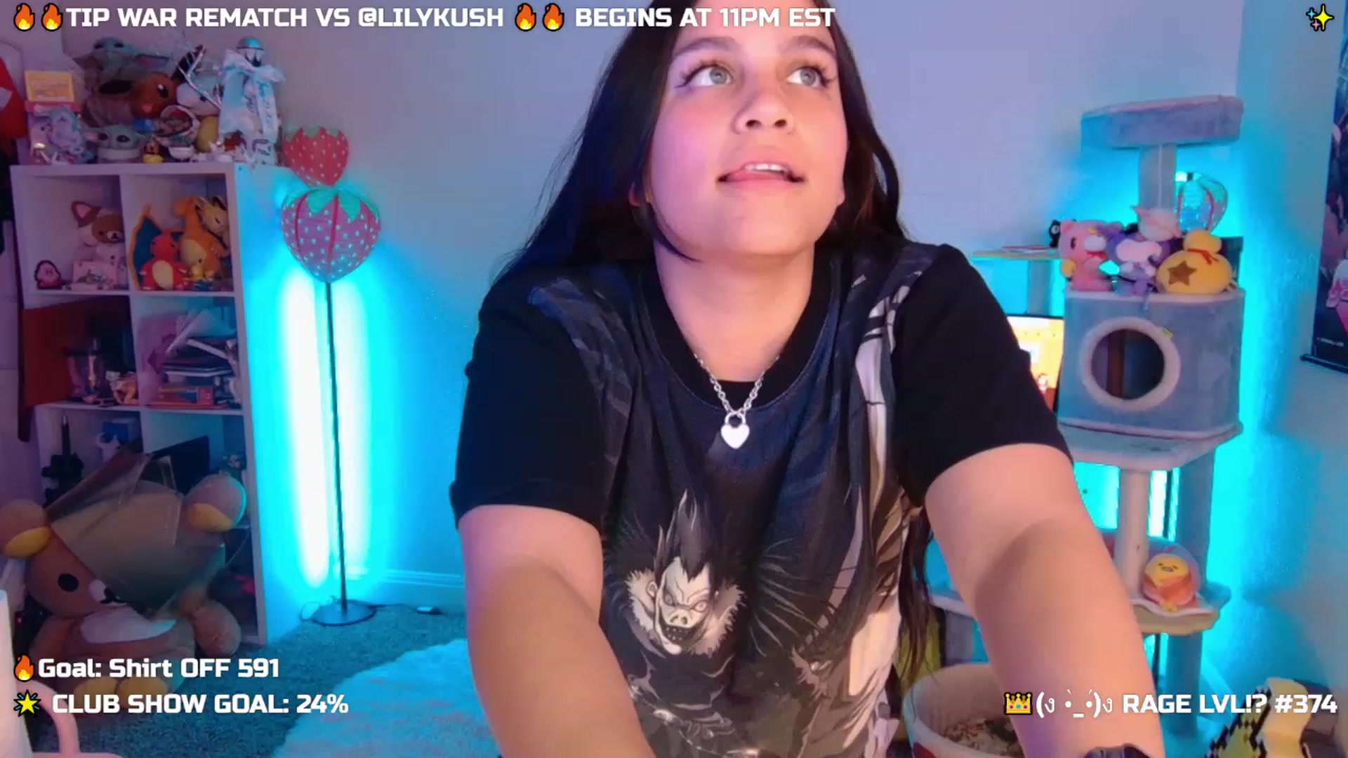 Gallery image thumbnail from Nekobeanxo's myfreecams stream on, 11/18/2023, 05:23 image 7 of 20