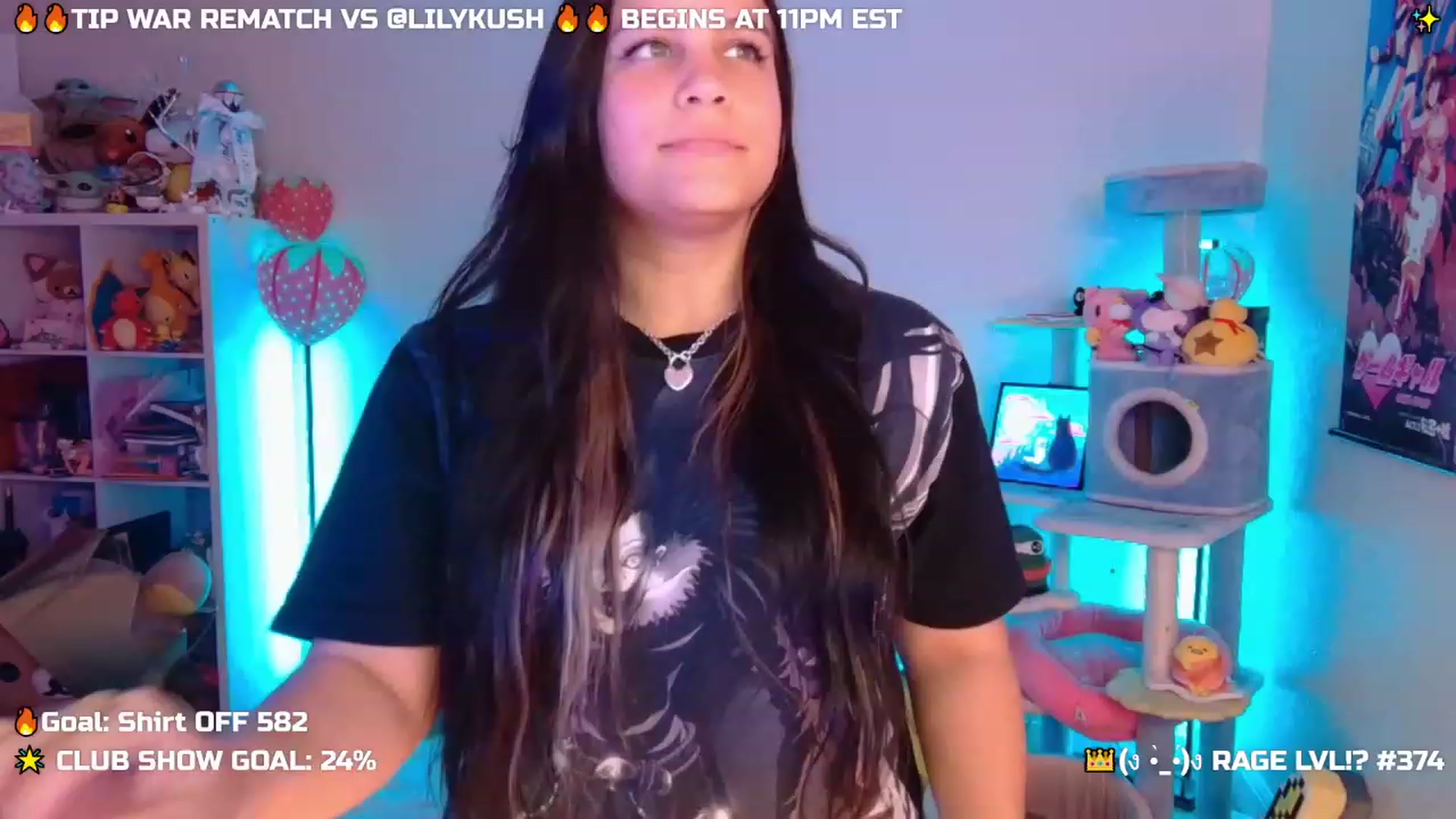 Gallery image thumbnail from Nekobeanxo's myfreecams stream on, 11/18/2023, 05:23 image 8 of 20