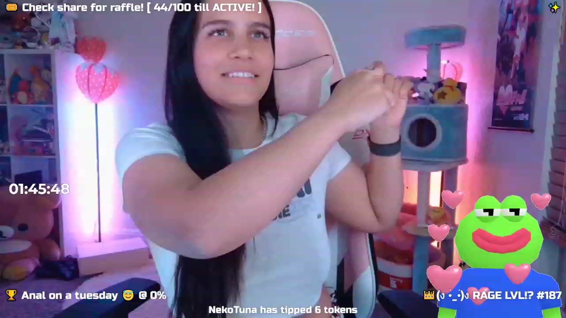 Gallery image thumbnail from Nekobeanxo's myfreecams stream on, 11/29/2023, 07:40 image 4 of 20