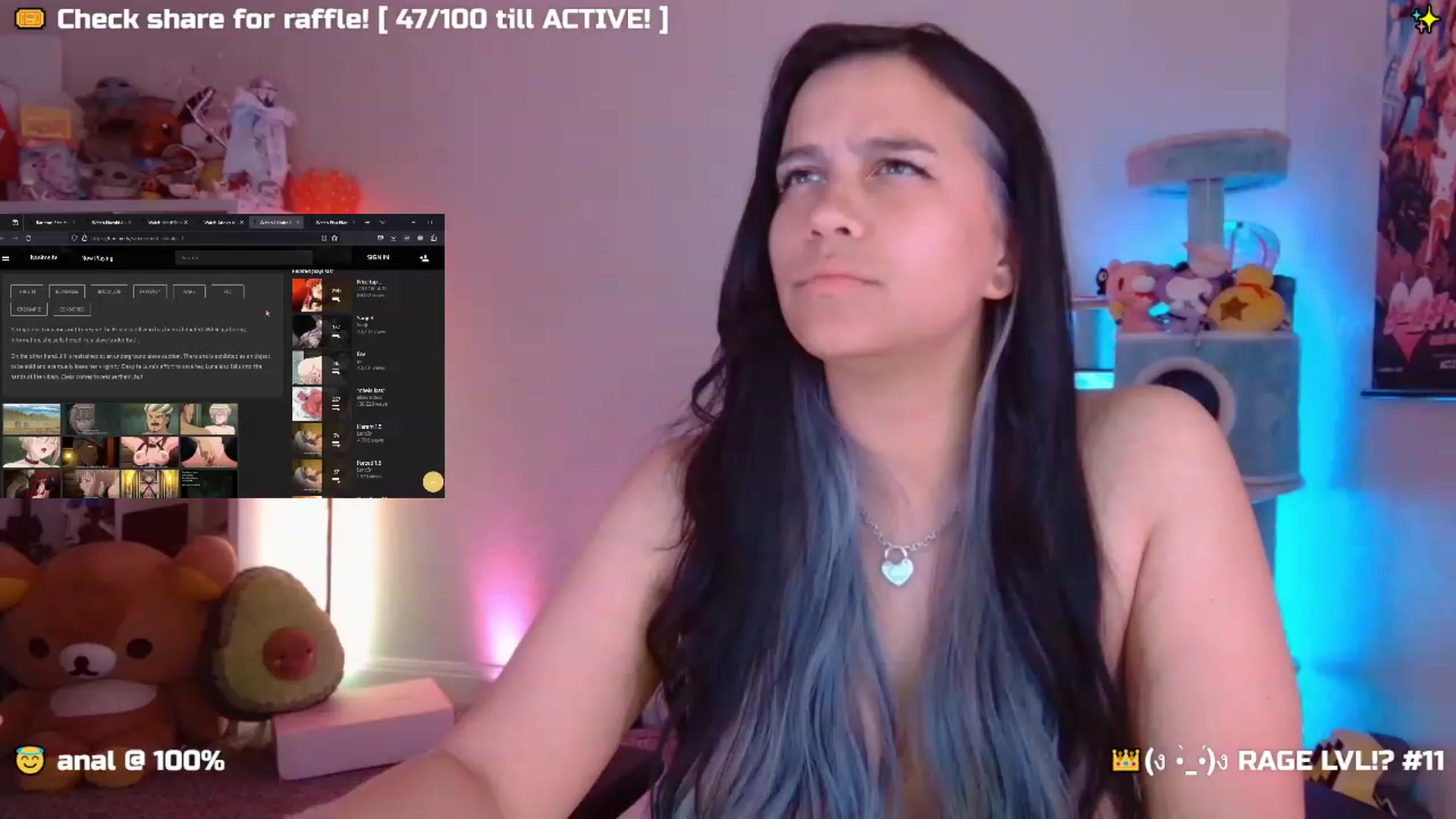 Gallery image thumbnail from Nekobeanxo's myfreecams stream on, 12/01/2023, 09:18 image 20 of 20