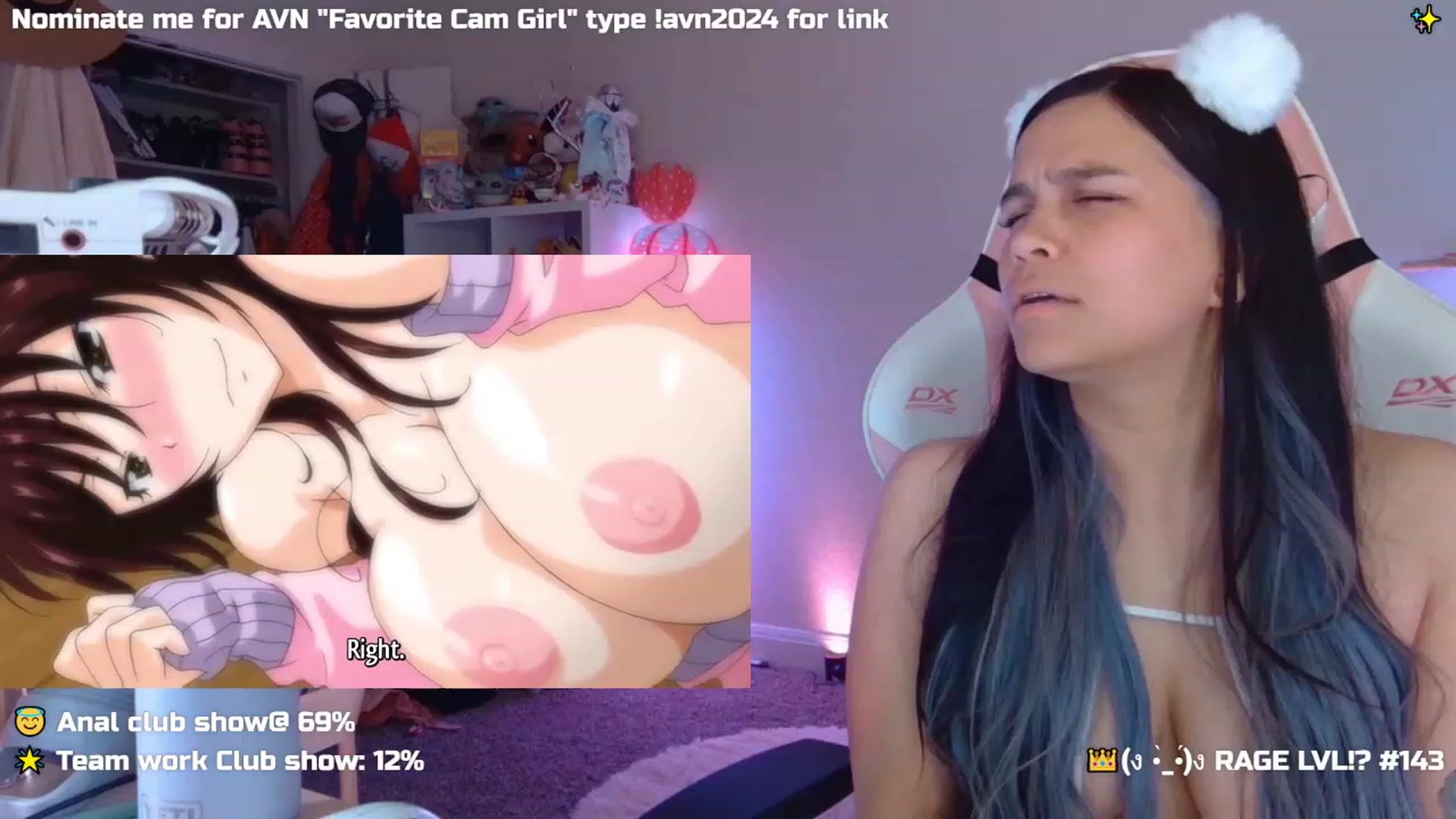 Gallery image thumbnail from Nekobeanxo's myfreecams stream on, 12/03/2023, 08:22 image 14 of 20