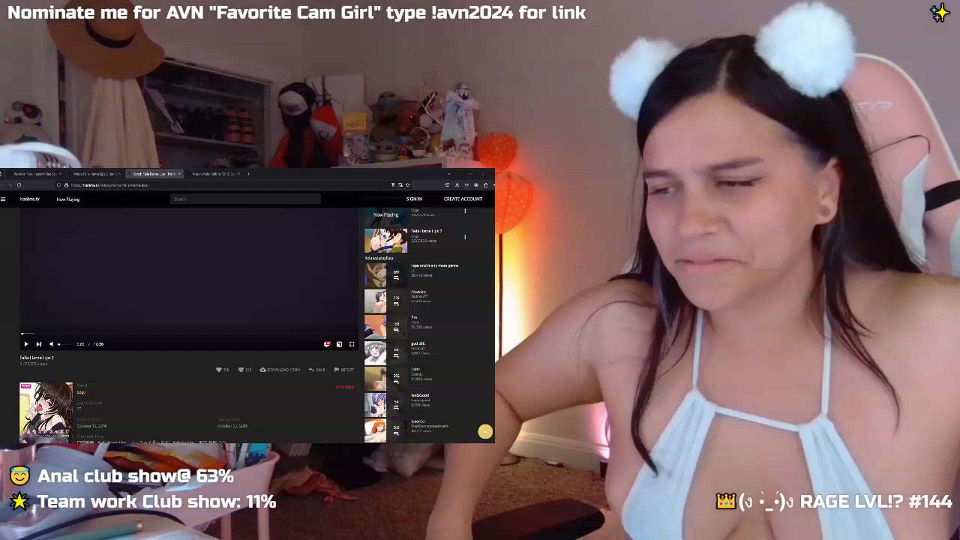 Gallery image thumbnail from Nekobeanxo's myfreecams stream on, 12/03/2023, 08:22 image 2 of 20