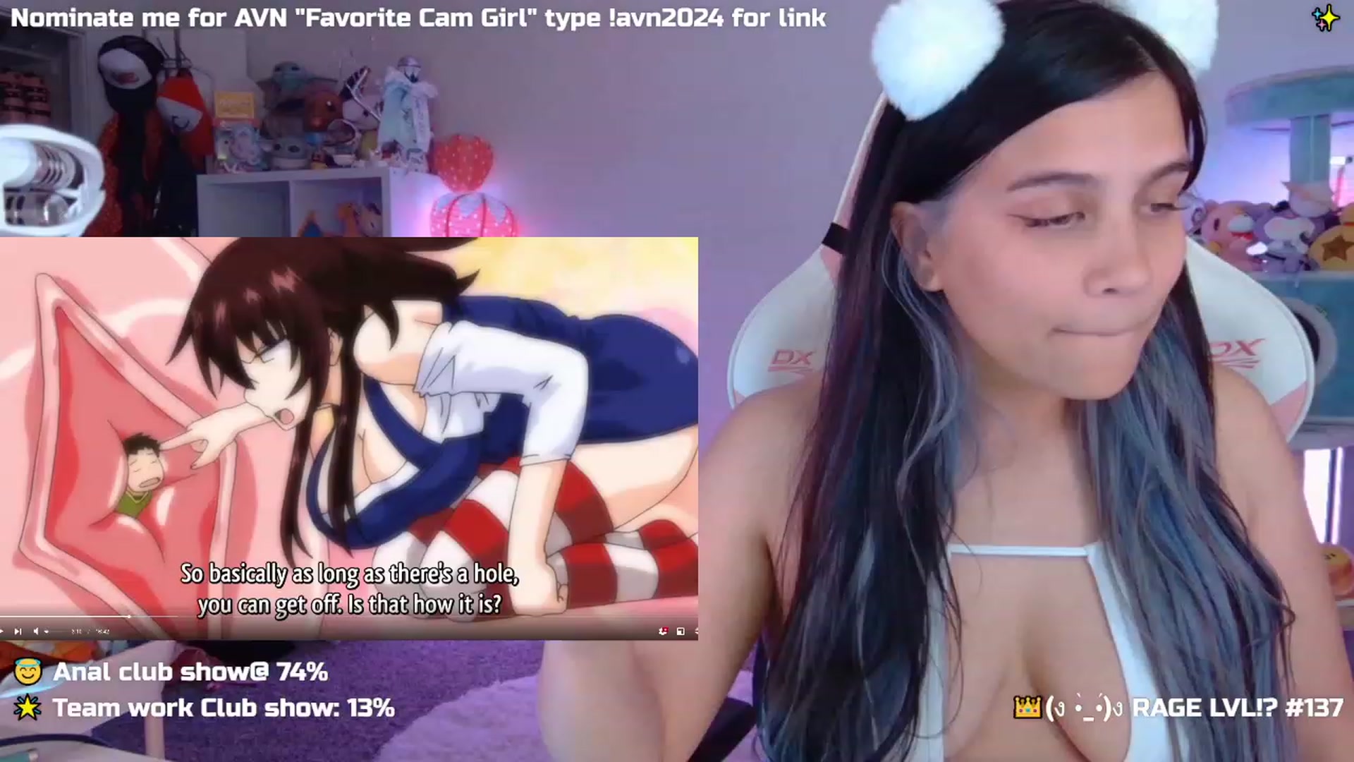 Gallery image thumbnail from Nekobeanxo's myfreecams stream on, 12/03/2023, 08:22 image 19 of 20