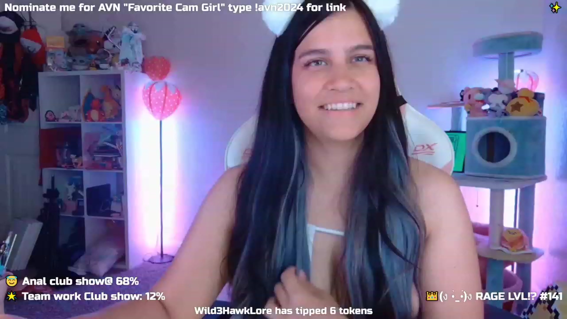 Gallery image thumbnail from Nekobeanxo's myfreecams stream on, 12/03/2023, 08:22 image 9 of 20