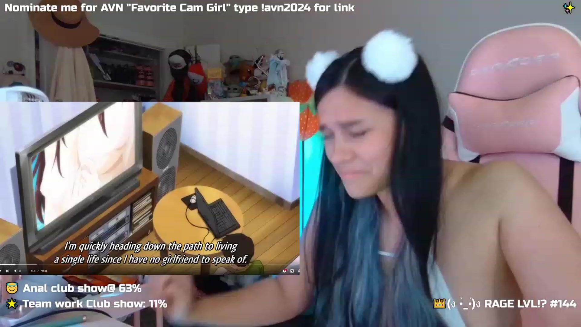 Gallery image thumbnail from Nekobeanxo's myfreecams stream on, 12/03/2023, 08:22 image 3 of 20