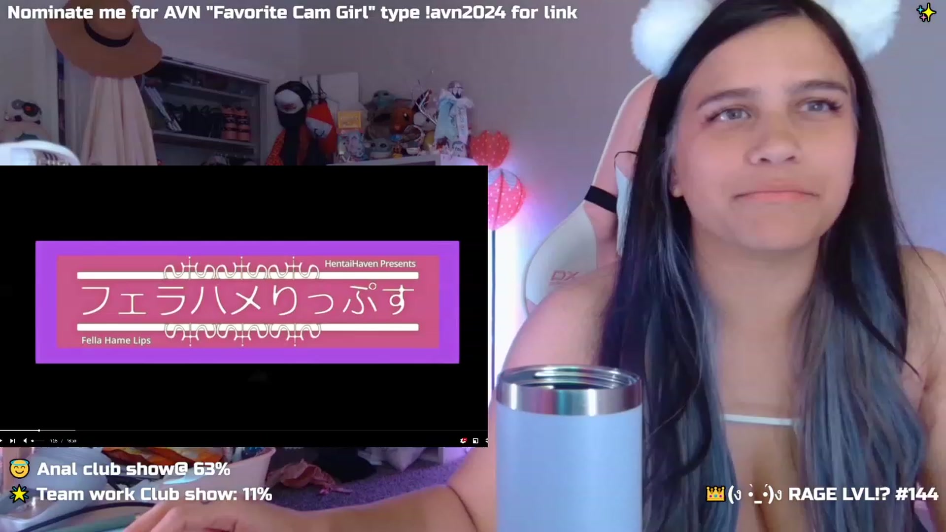 Gallery image thumbnail from Nekobeanxo's myfreecams stream on, 12/03/2023, 08:22 image 4 of 20