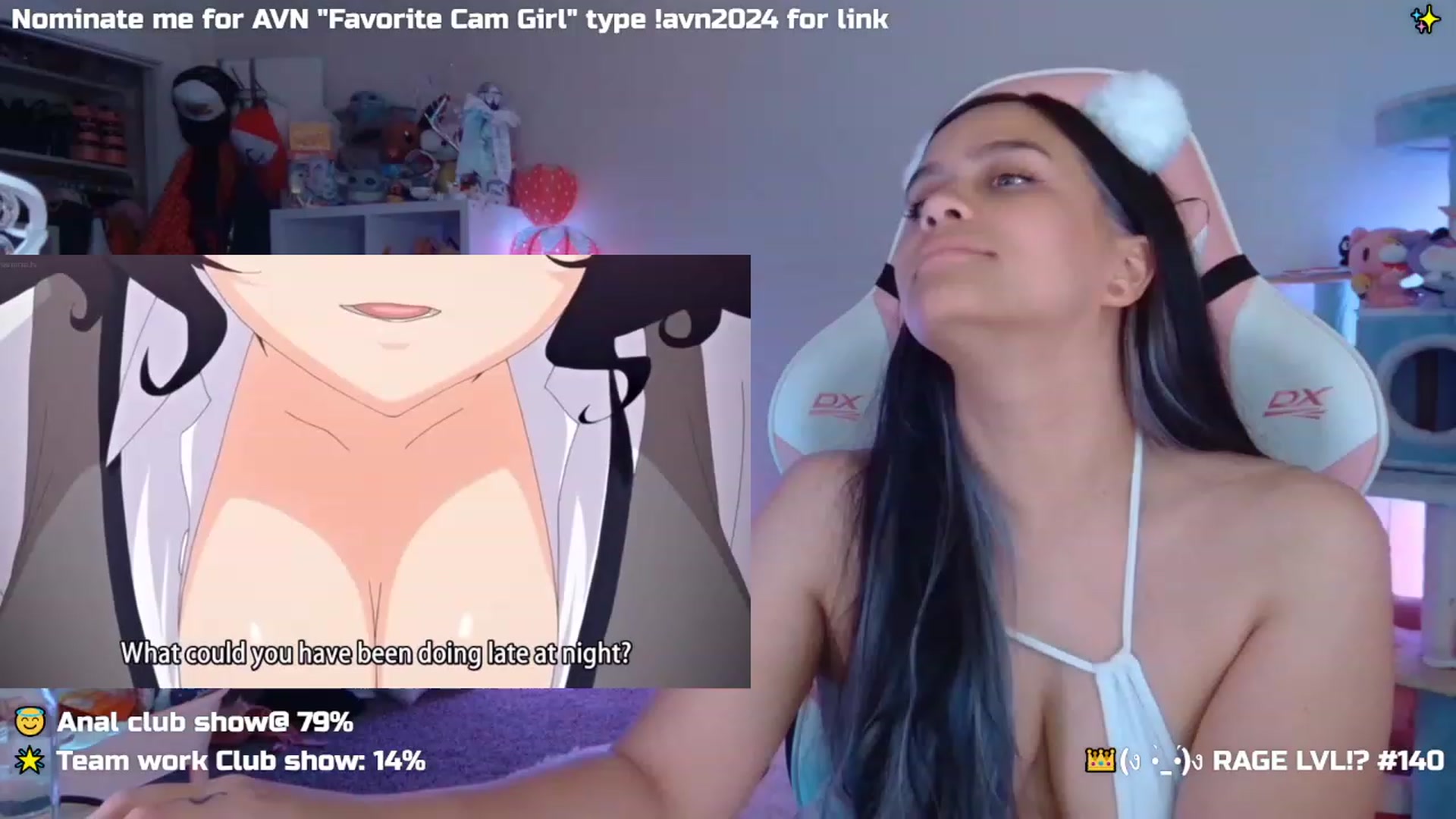 Gallery image thumbnail from Nekobeanxo's myfreecams stream on, 12/03/2023, 09:38 image 11 of 20