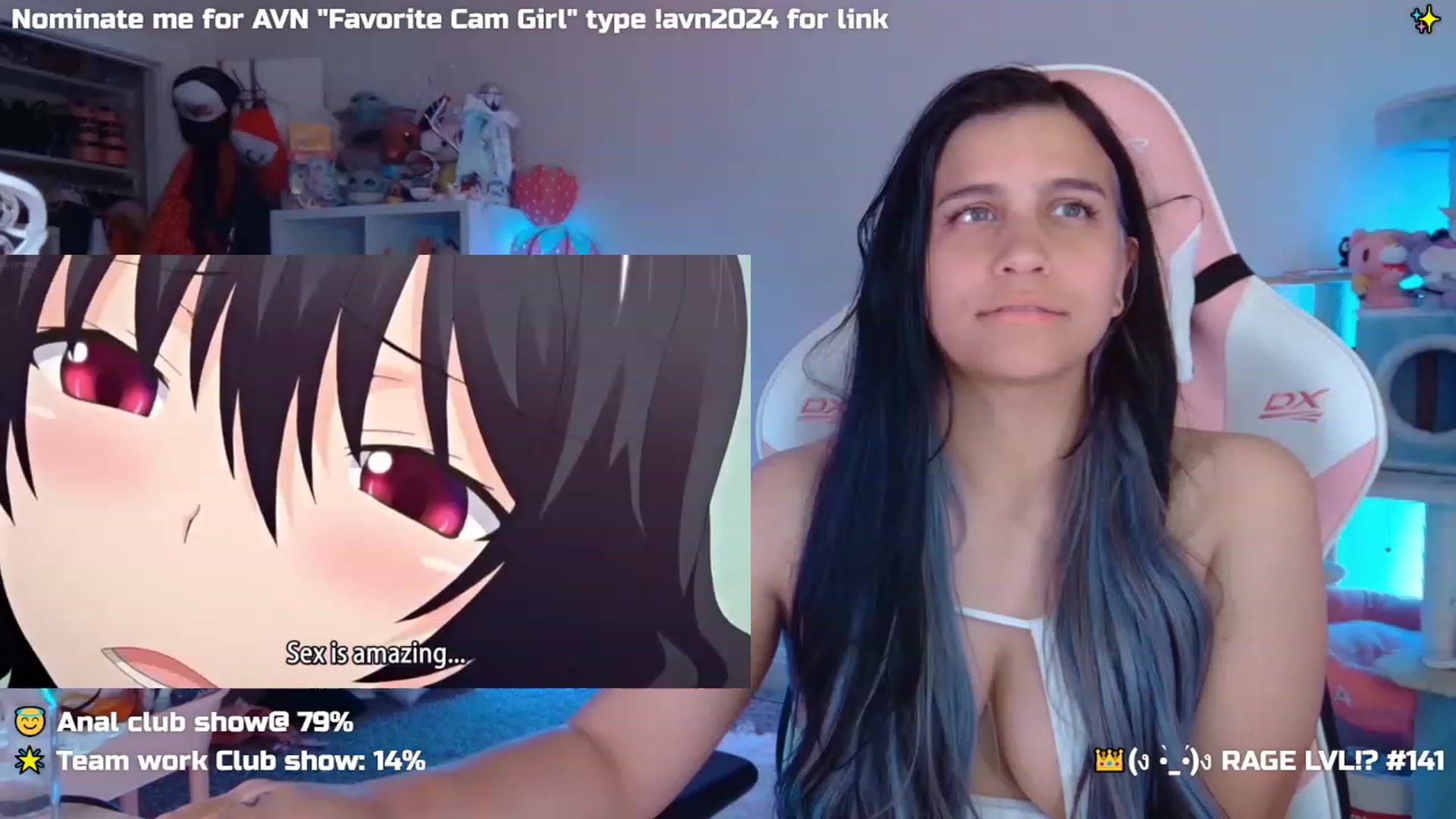 Gallery image thumbnail from Nekobeanxo's myfreecams stream on, 12/03/2023, 09:38 image 13 of 20