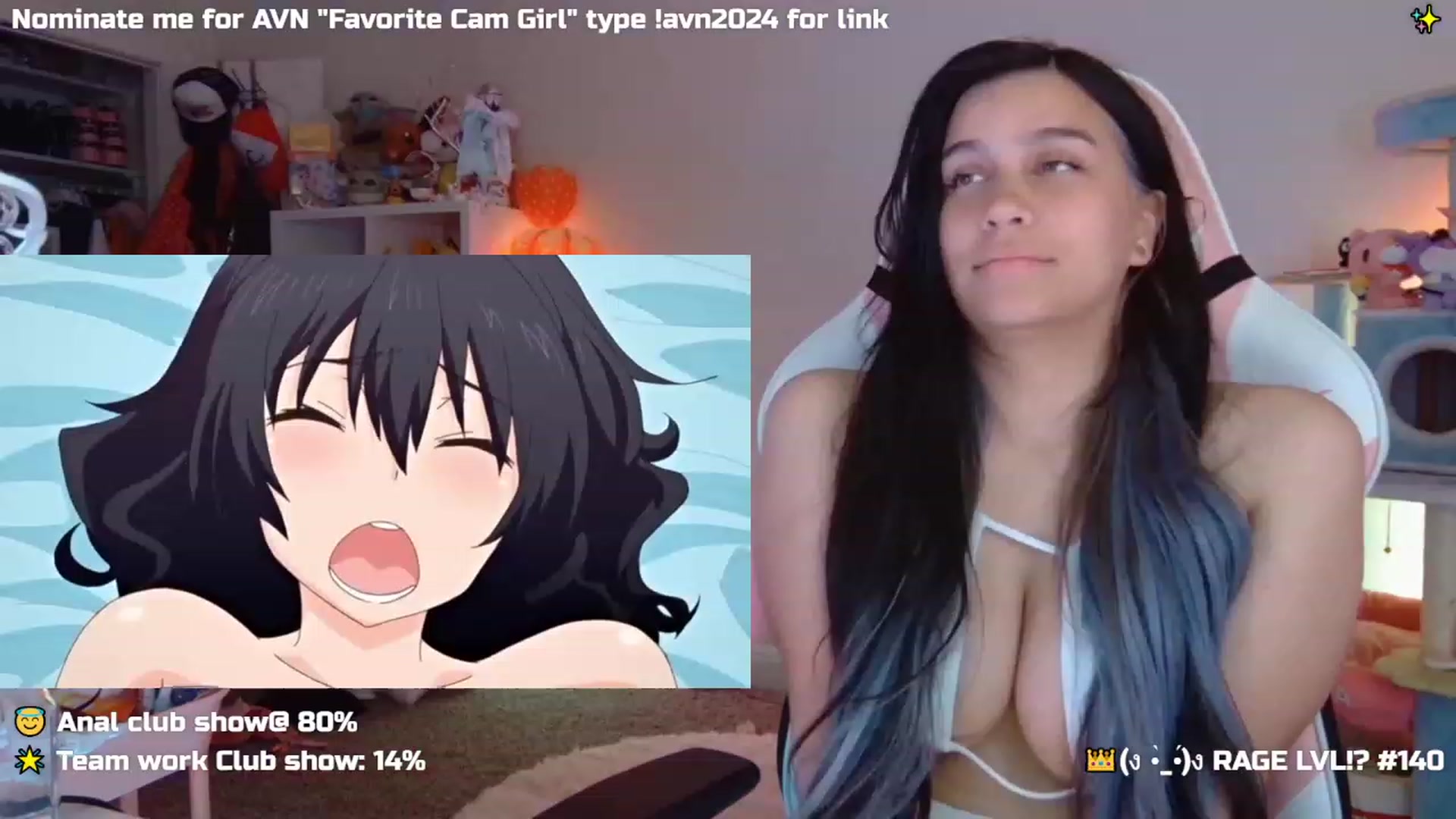 Gallery image thumbnail from Nekobeanxo's myfreecams stream on, 12/03/2023, 09:38 image 14 of 20