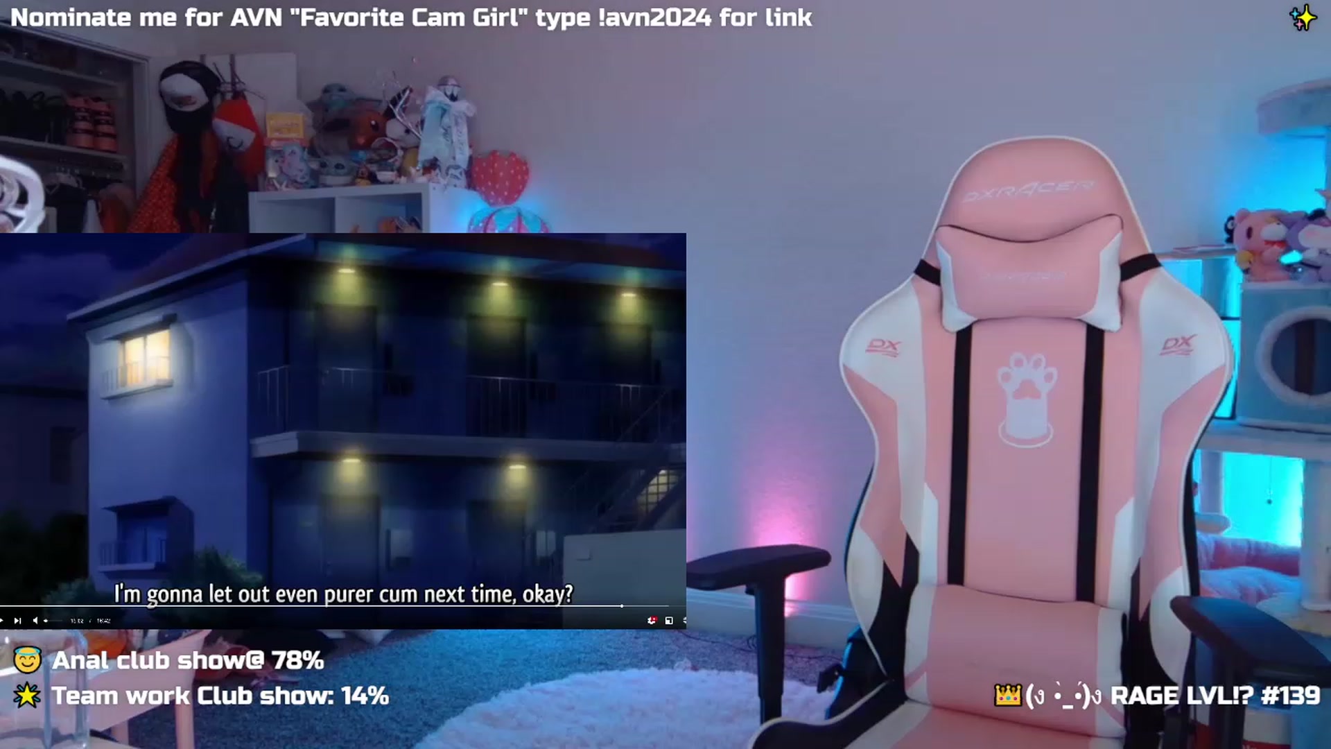 Gallery image thumbnail from Nekobeanxo's myfreecams stream on, 12/03/2023, 09:38 image 4 of 20