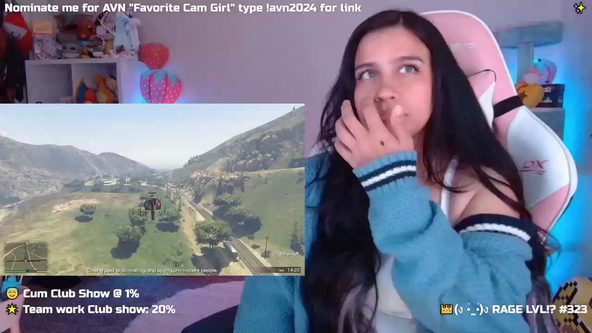 Gallery image thumbnail from Nekobeanxo's myfreecams stream on, 12/07/2023, 05:40 image 9 of 20