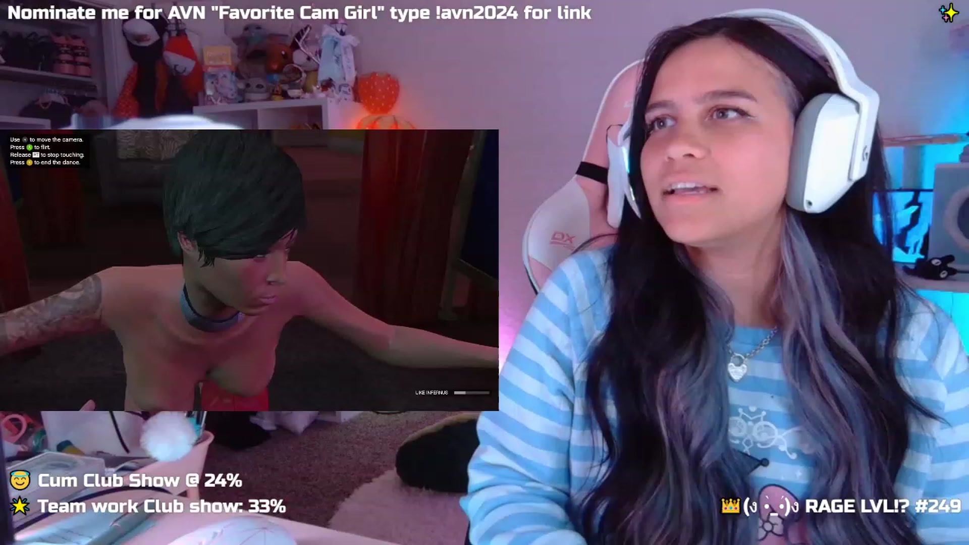 Gallery image thumbnail from Nekobeanxo's myfreecams stream on, 12/08/2023, 05:26 image 14 of 20