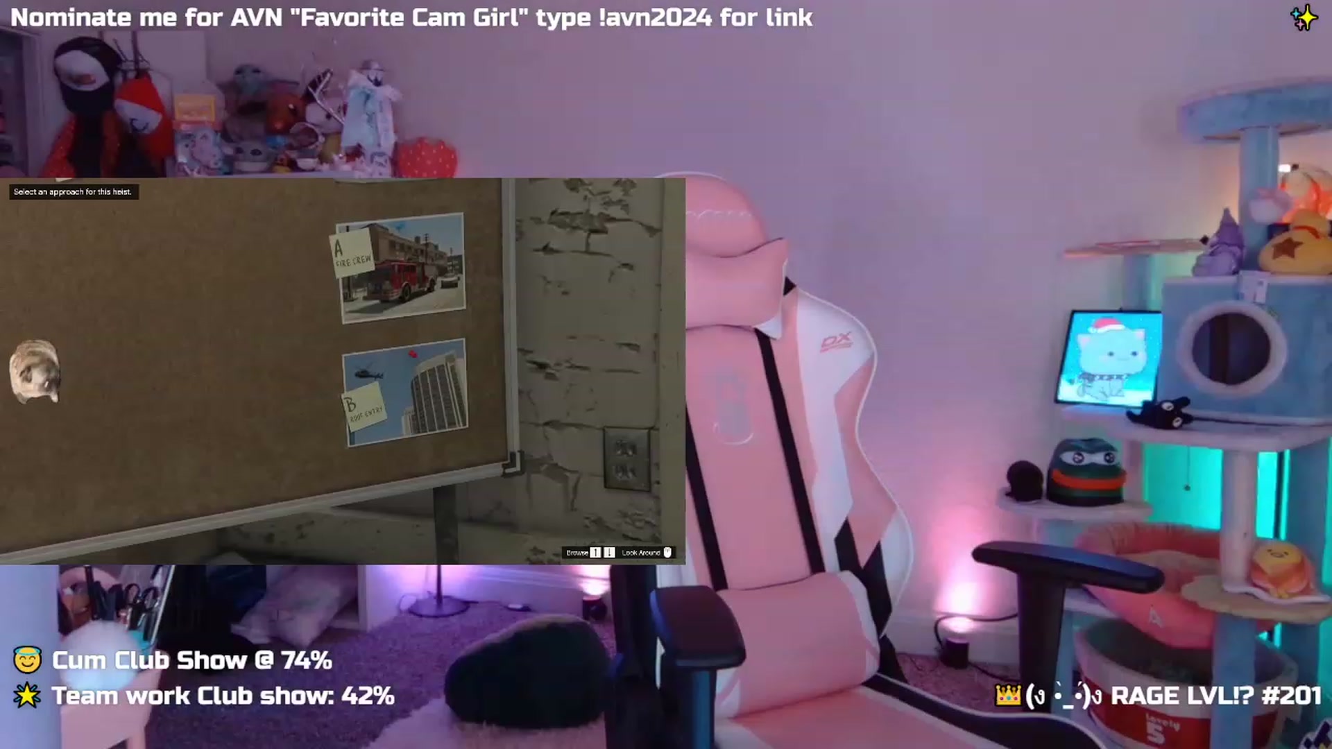 Gallery image thumbnail from Nekobeanxo's myfreecams stream on, 12/08/2023, 08:25 image 9 of 20