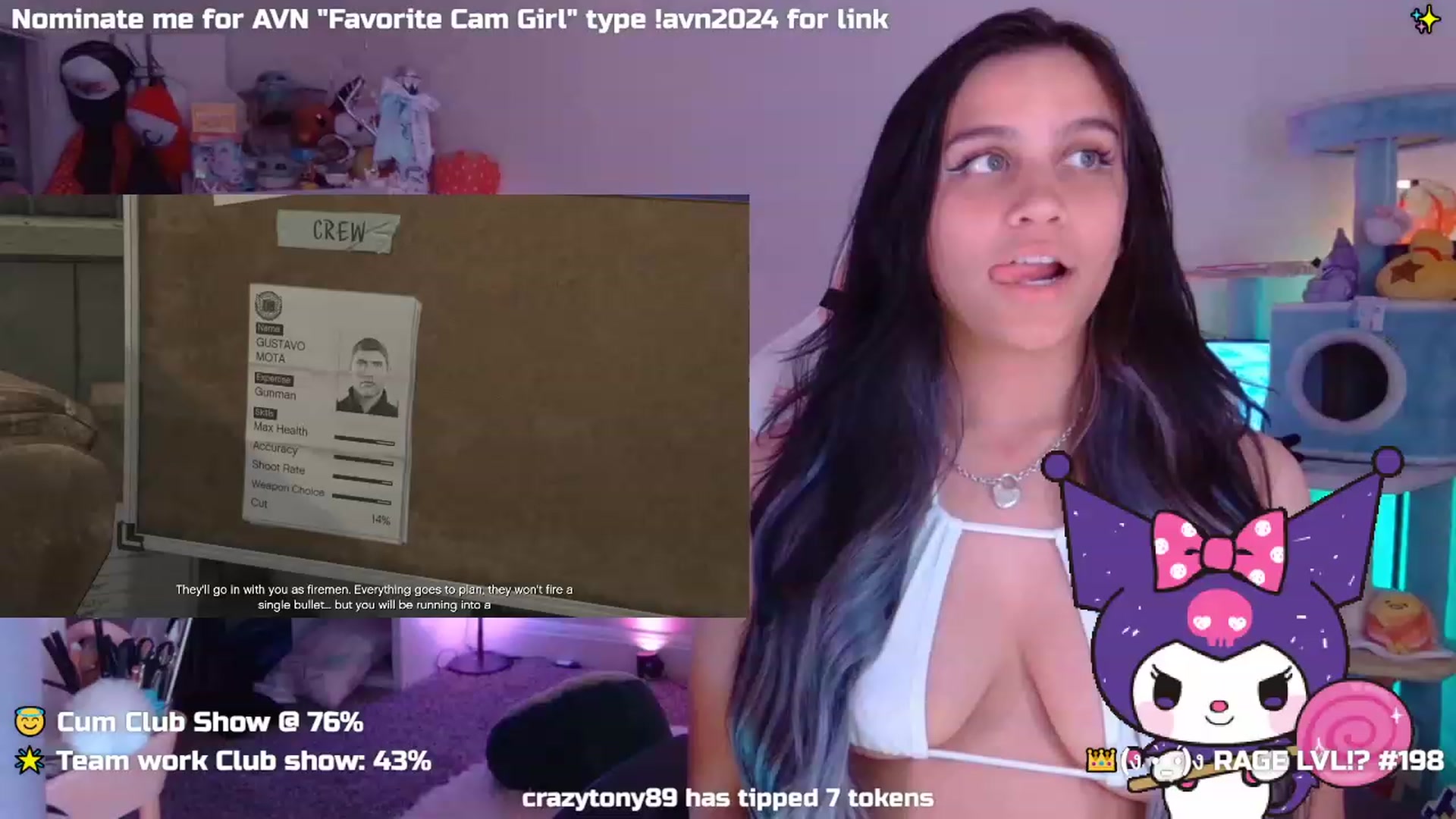 Gallery image thumbnail from Nekobeanxo's myfreecams stream on, 12/08/2023, 08:25 image 10 of 20