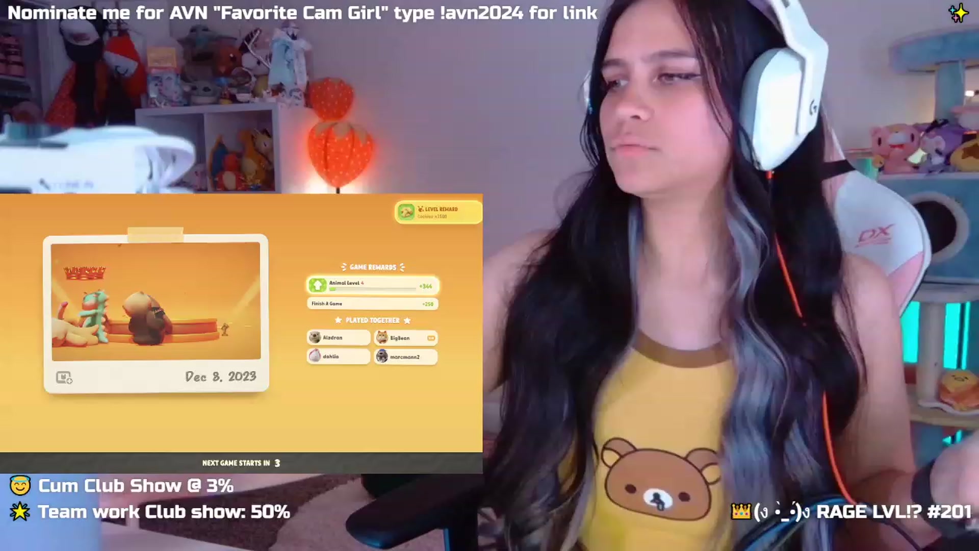 Gallery image thumbnail from Nekobeanxo's myfreecams stream on, 12/09/2023, 07:12 image 10 of 20