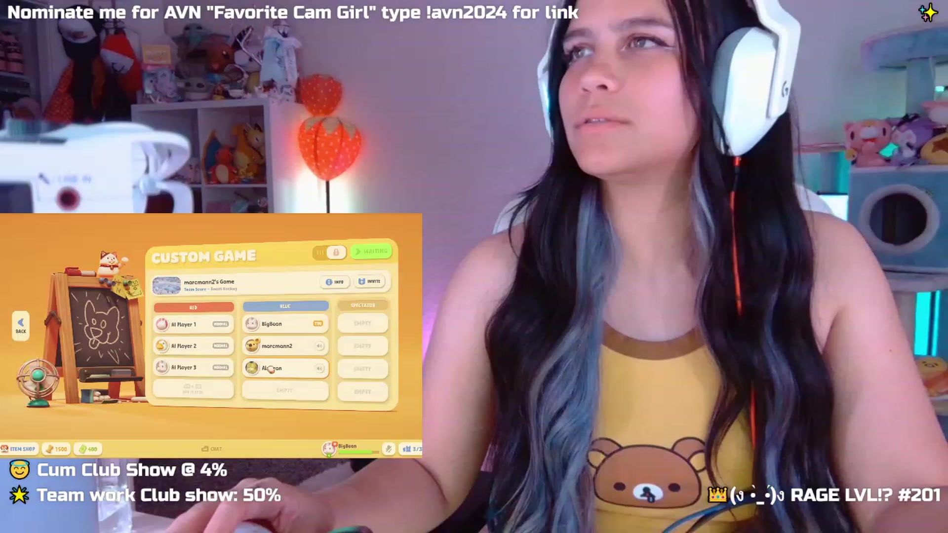 Gallery image thumbnail from Nekobeanxo's myfreecams stream on, 12/09/2023, 07:12 image 12 of 20