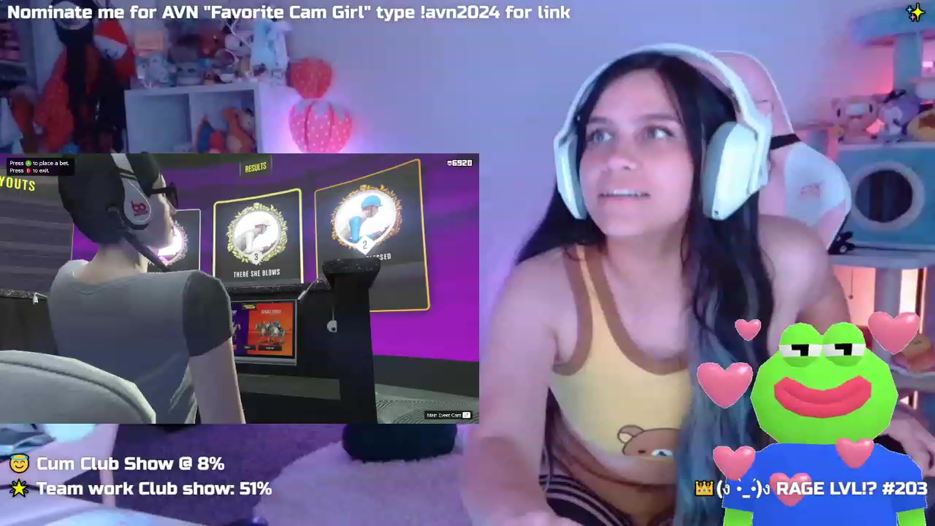Gallery image thumbnail from Nekobeanxo's myfreecams stream on, 12/09/2023, 08:35 image 6 of 20
