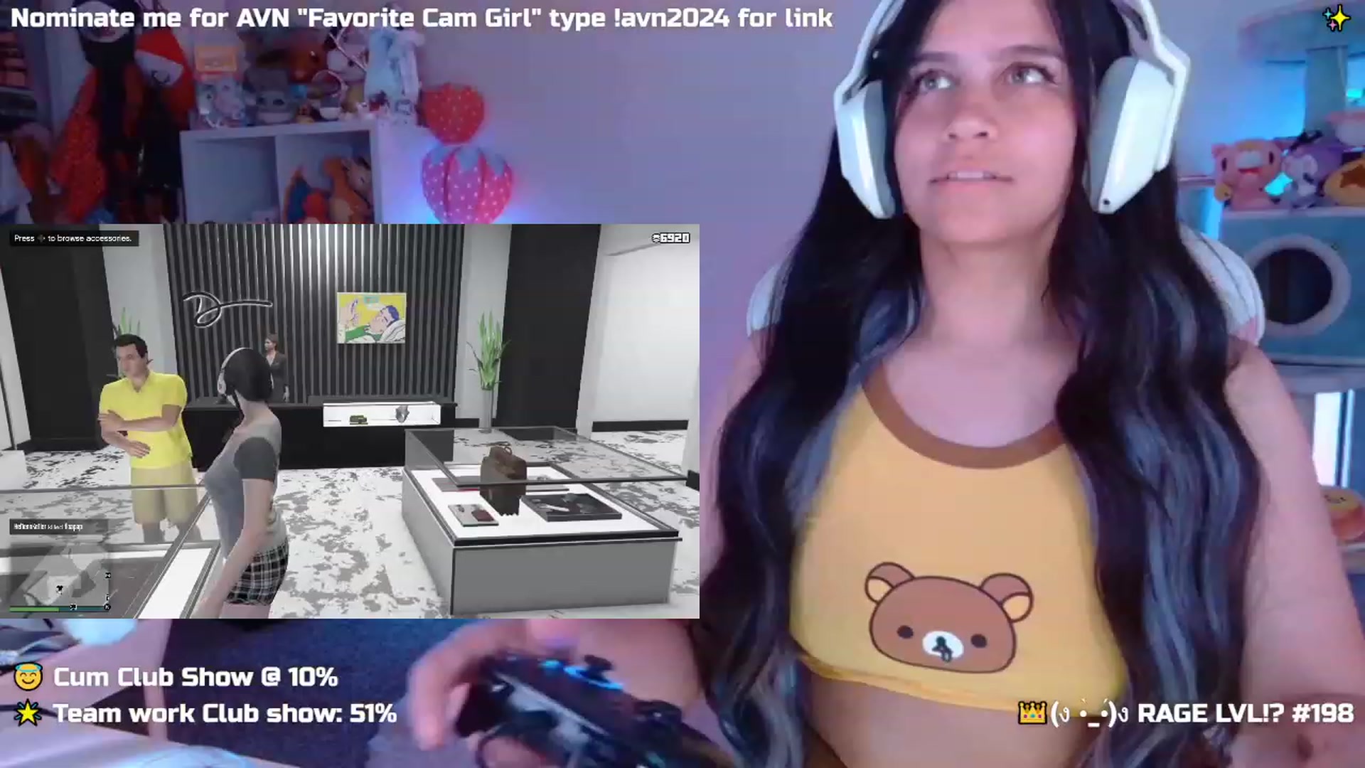 Gallery image thumbnail from Nekobeanxo's myfreecams stream on, 12/09/2023, 08:35 image 8 of 20
