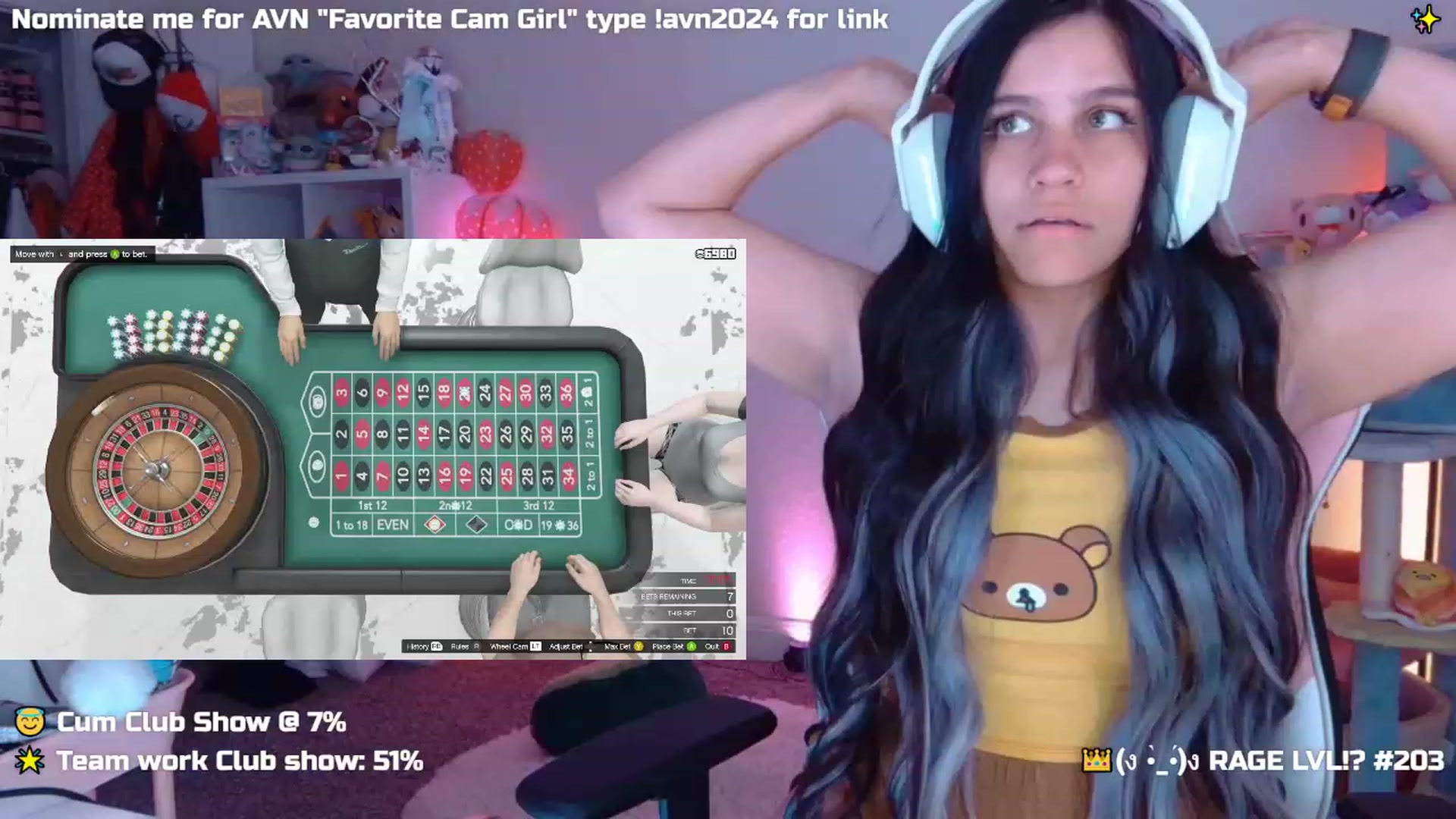 Gallery image thumbnail from Nekobeanxo's myfreecams stream on, 12/09/2023, 08:35 image 1 of 20