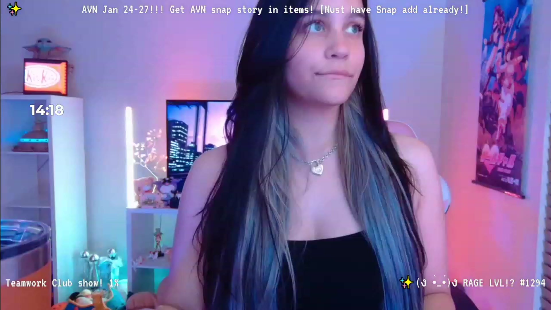 Gallery image thumbnail from Nekobeanxo's myfreecams stream on, 01/06/2024, 07:40 image 7 of 20
