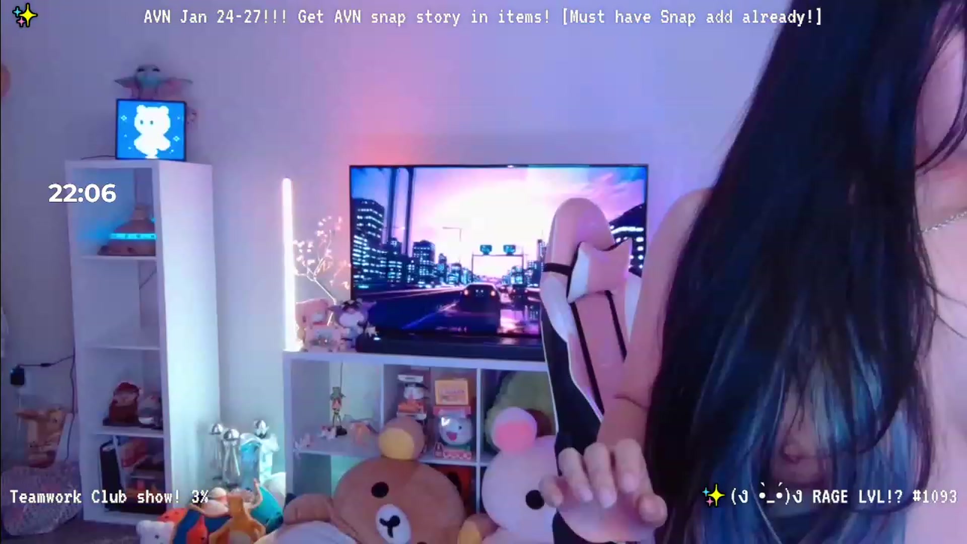 Gallery image thumbnail from Nekobeanxo's myfreecams stream on, 01/06/2024, 07:40 image 17 of 20