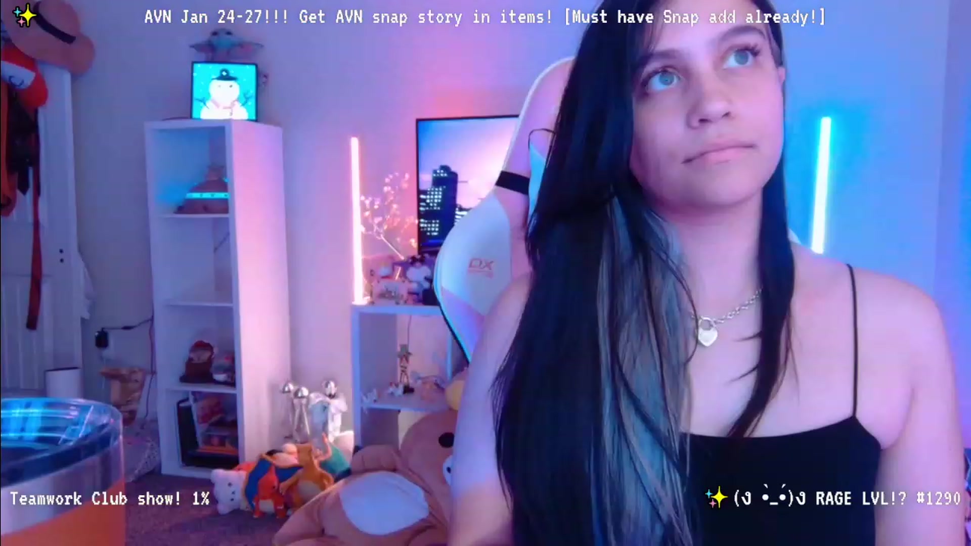 Gallery image thumbnail from Nekobeanxo's myfreecams stream on, 01/06/2024, 07:40 image 9 of 20