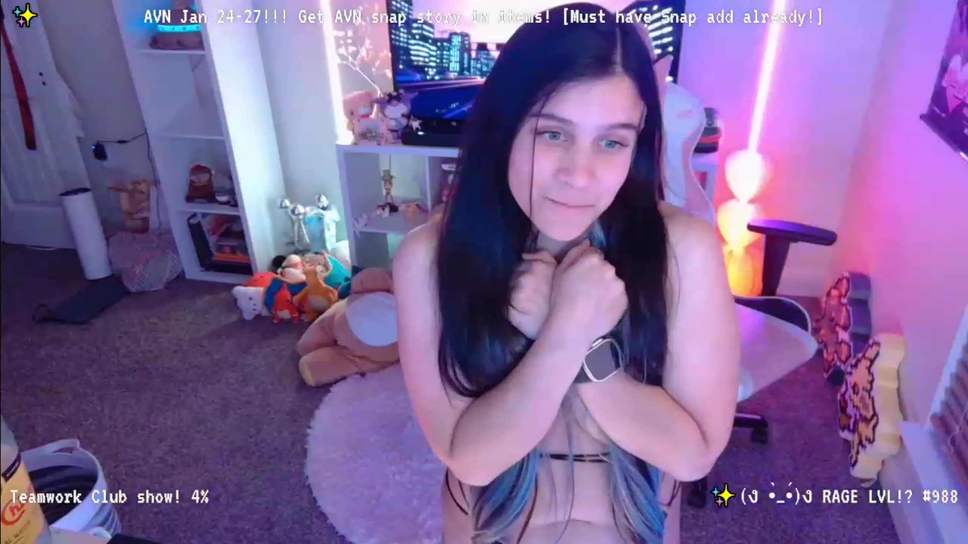 Gallery image thumbnail from Nekobeanxo's myfreecams stream on, 01/06/2024, 09:13 image 7 of 20