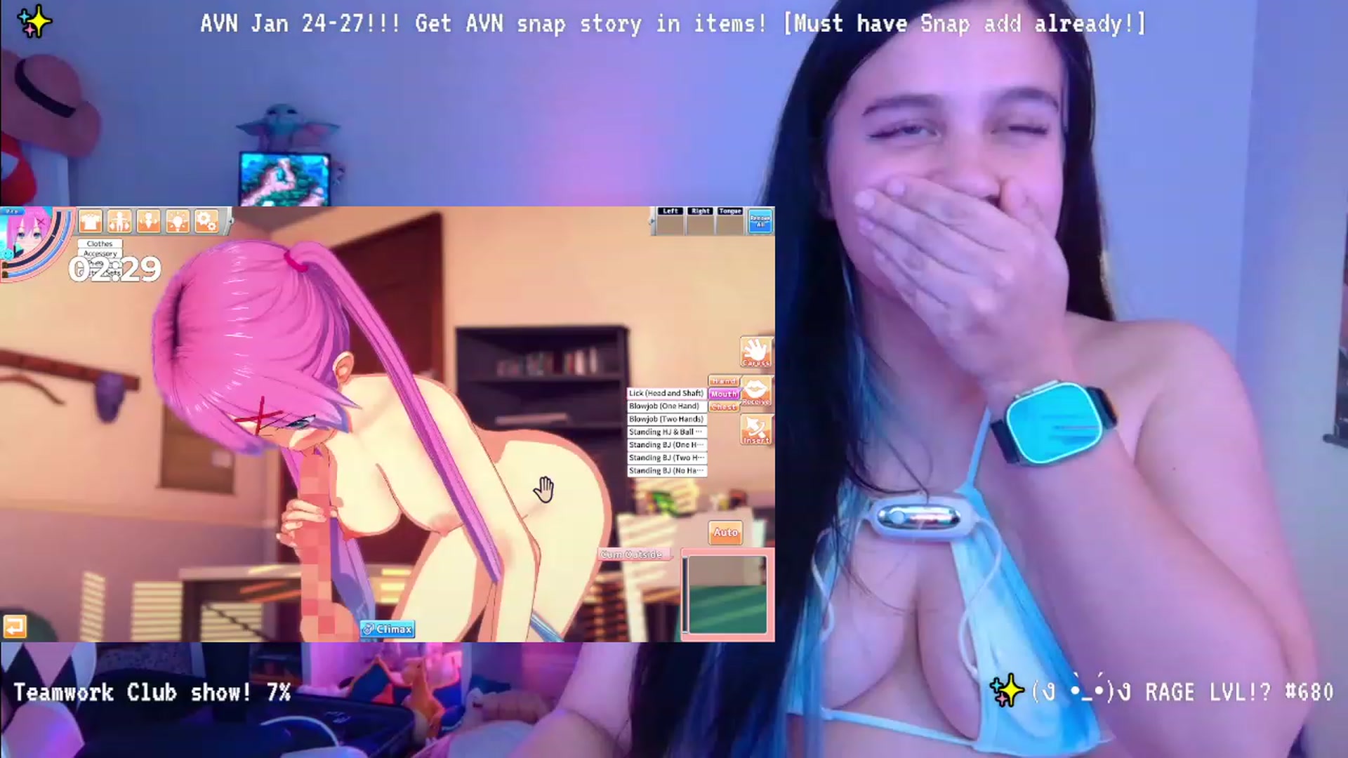 Gallery image thumbnail from Nekobeanxo's myfreecams stream on, 01/07/2024, 08:48 image 15 of 20
