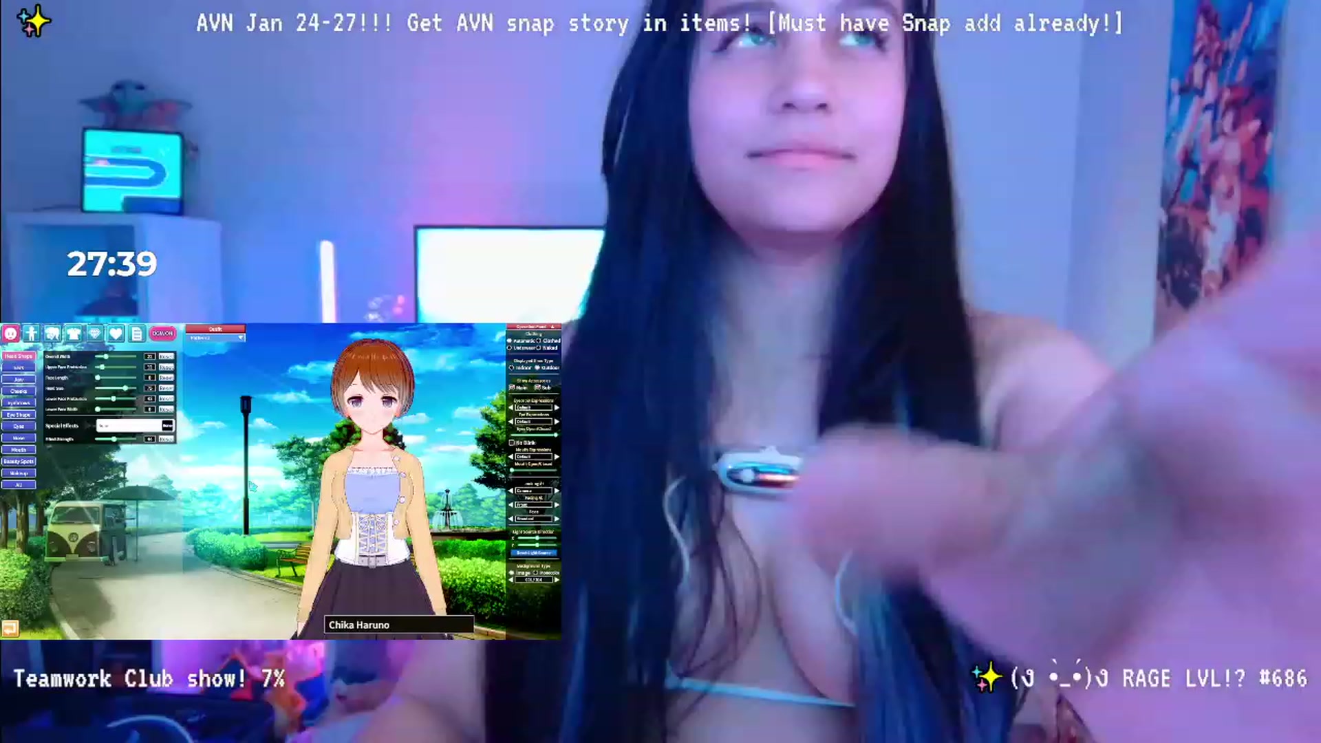 Gallery image thumbnail from Nekobeanxo's myfreecams stream on, 01/07/2024, 08:48 image 10 of 20