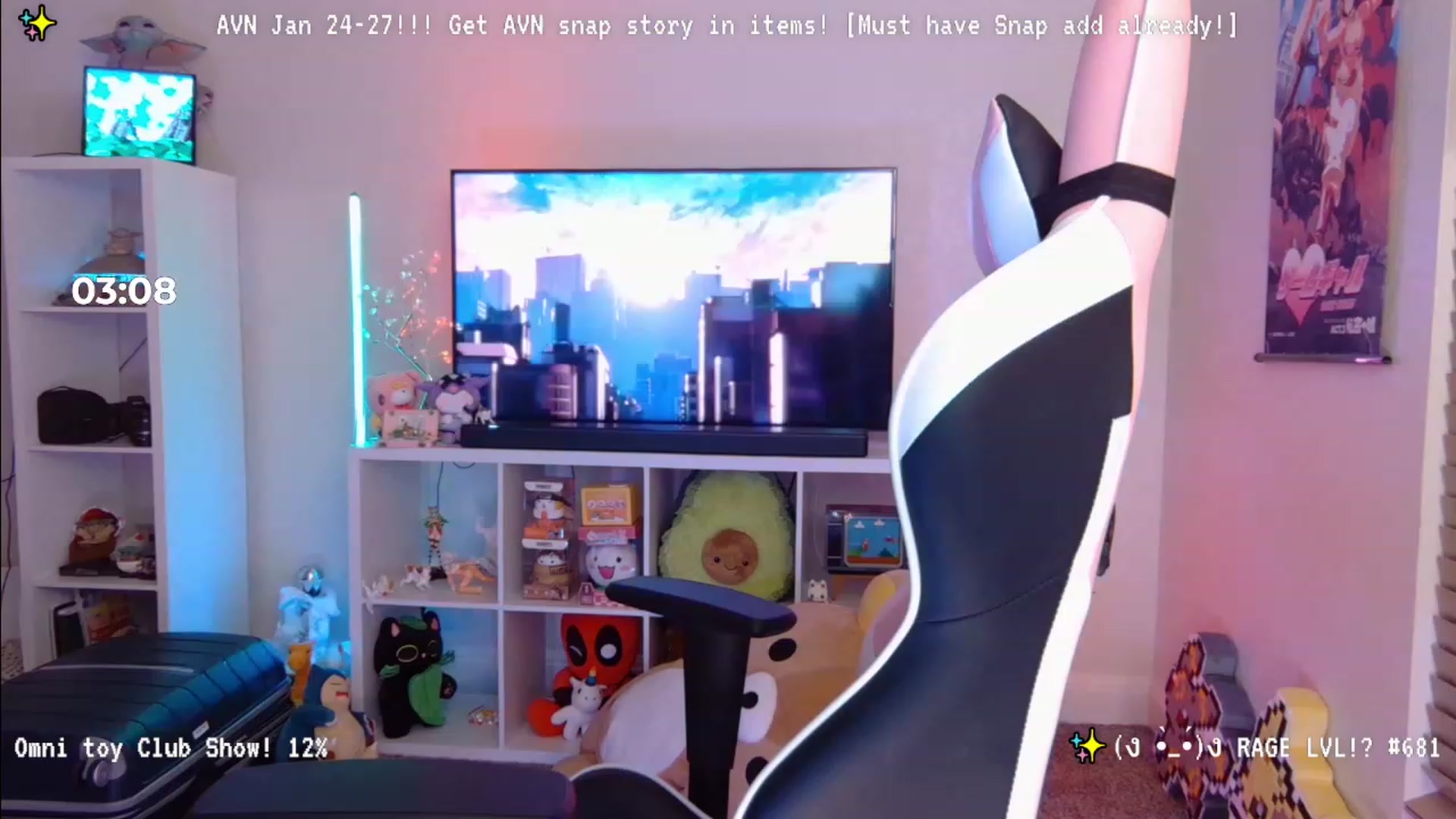 Gallery image thumbnail from Nekobeanxo's myfreecams stream on, 01/09/2024, 03:48 image 1 of 20