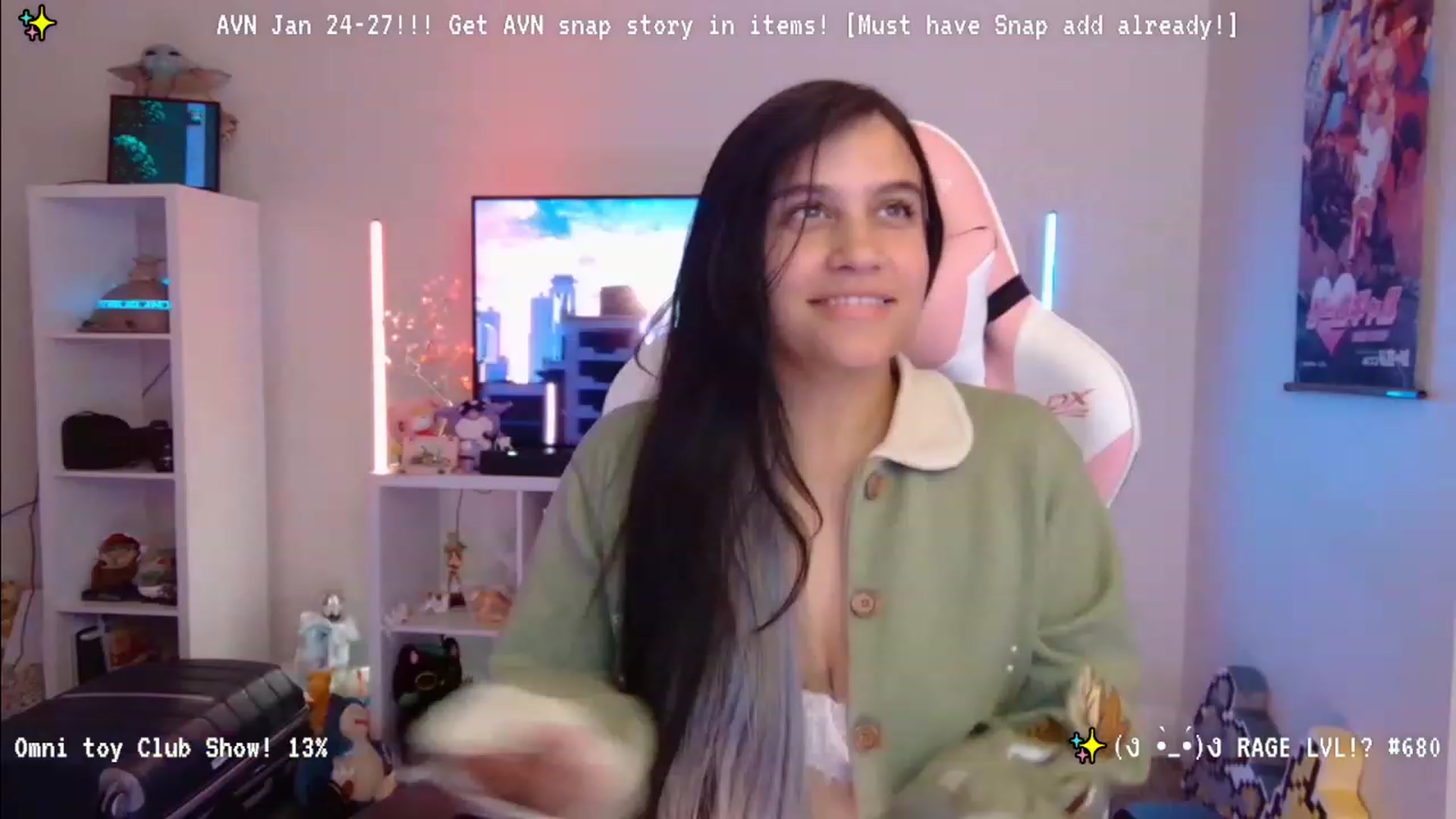 Gallery image thumbnail from Nekobeanxo's myfreecams stream on, 01/09/2024, 03:48 image 17 of 20