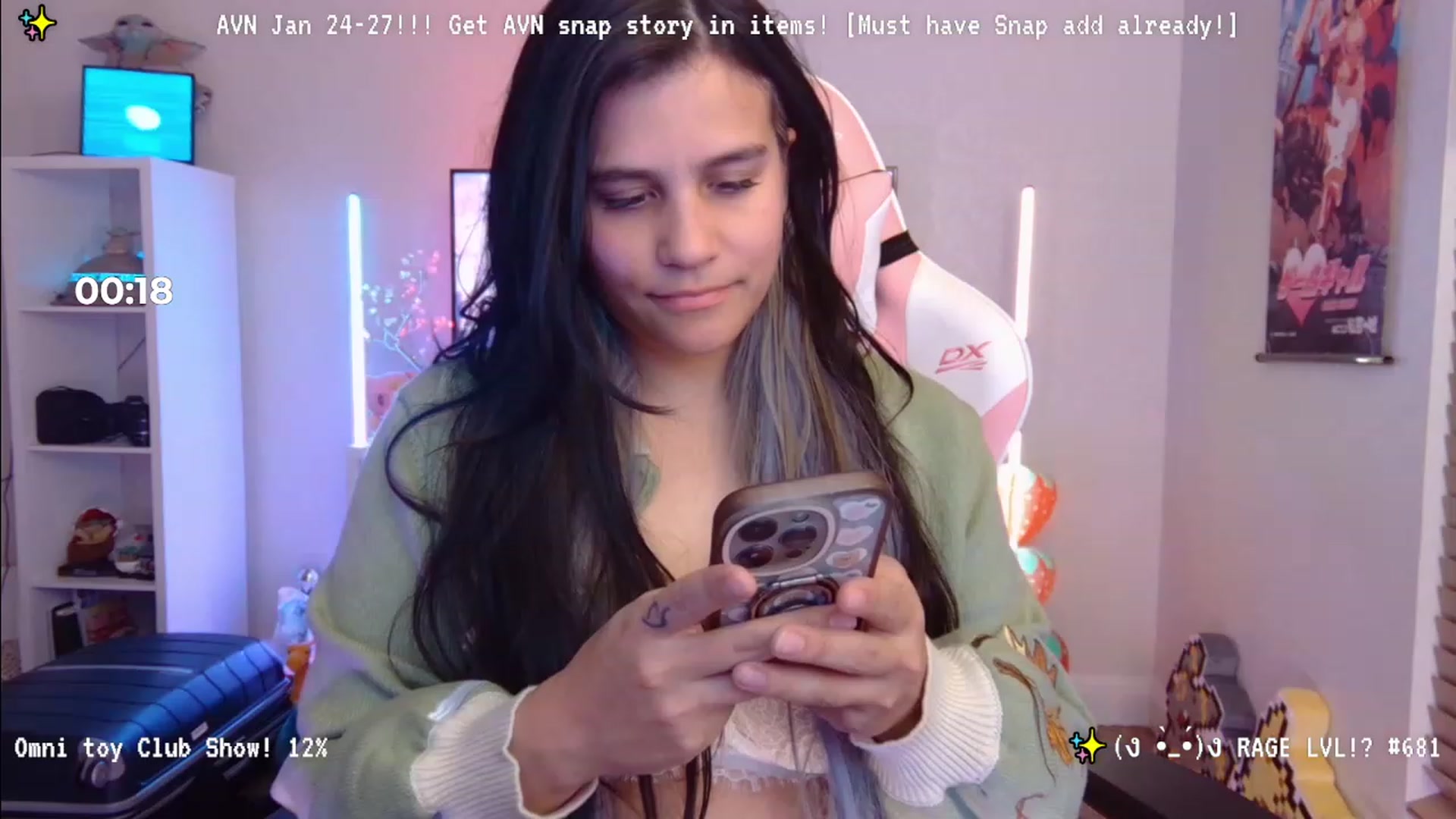 Gallery image thumbnail from Nekobeanxo's myfreecams stream on, 01/09/2024, 03:48 image 3 of 20