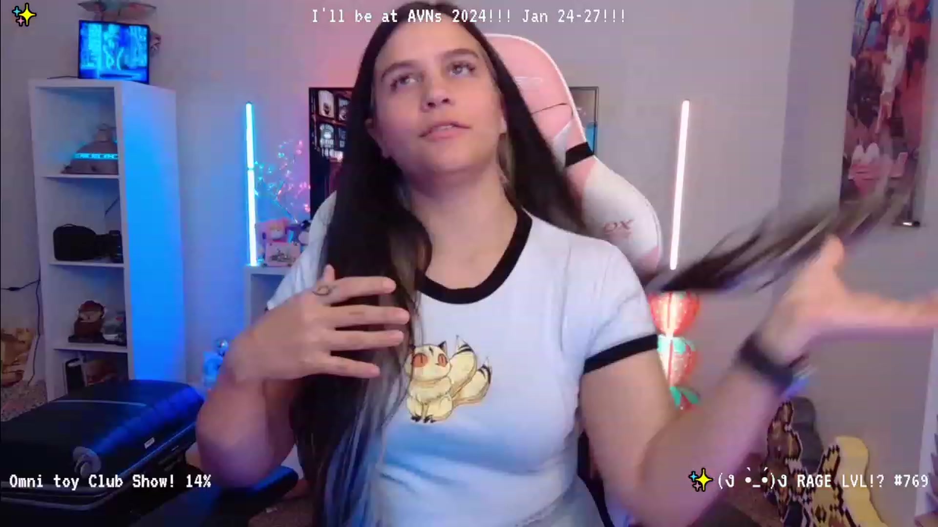 Gallery image thumbnail from Nekobeanxo's myfreecams stream on, 01/10/2024, 04:18 image 6 of 20