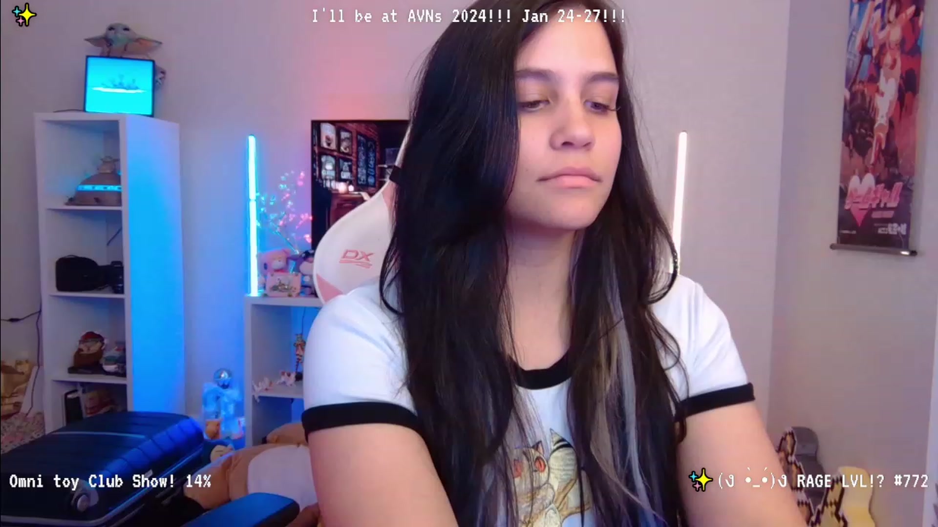 Gallery image thumbnail from Nekobeanxo's myfreecams stream on, 01/10/2024, 04:18 image 5 of 20