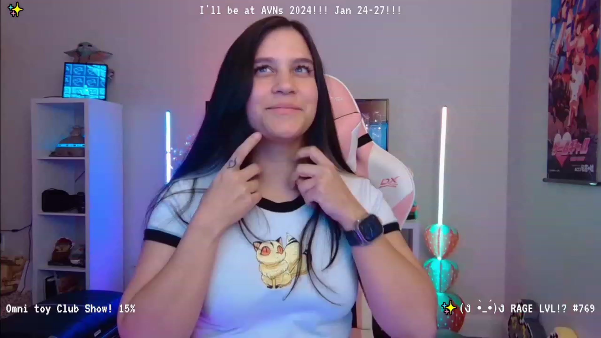 Gallery image thumbnail from Nekobeanxo's myfreecams stream on, 01/10/2024, 04:18 image 15 of 20