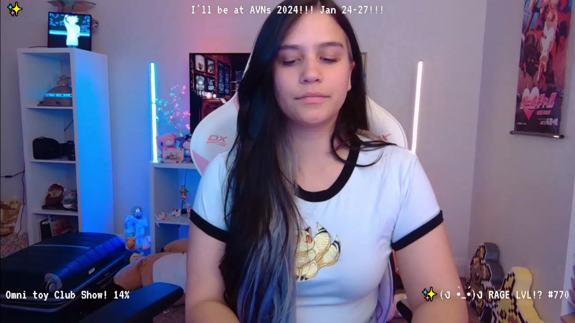 Gallery image thumbnail from Nekobeanxo's myfreecams stream on, 01/10/2024, 04:18 image 7 of 20