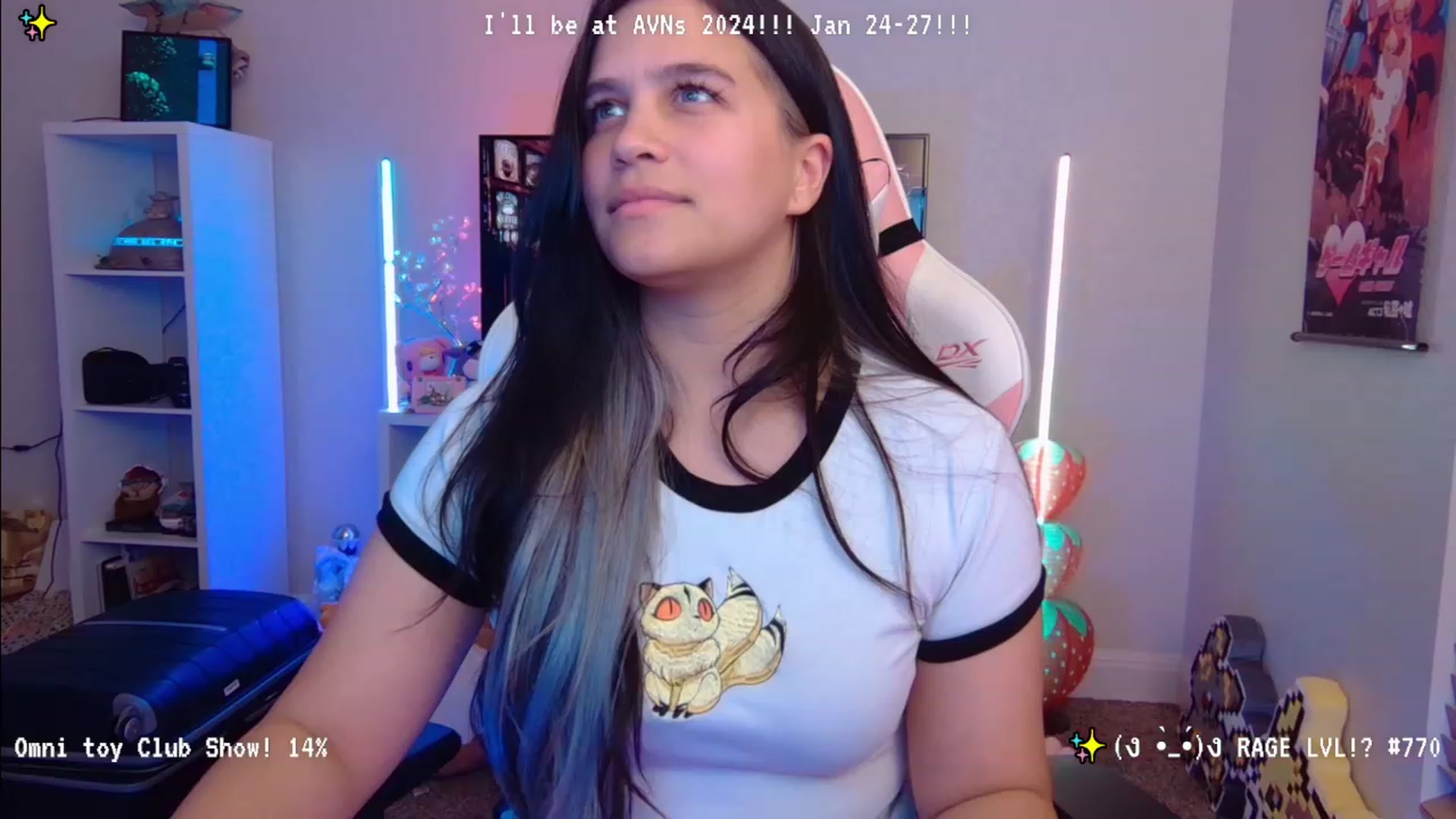 Gallery image thumbnail from Nekobeanxo's myfreecams stream on, 01/10/2024, 04:18 image 11 of 20
