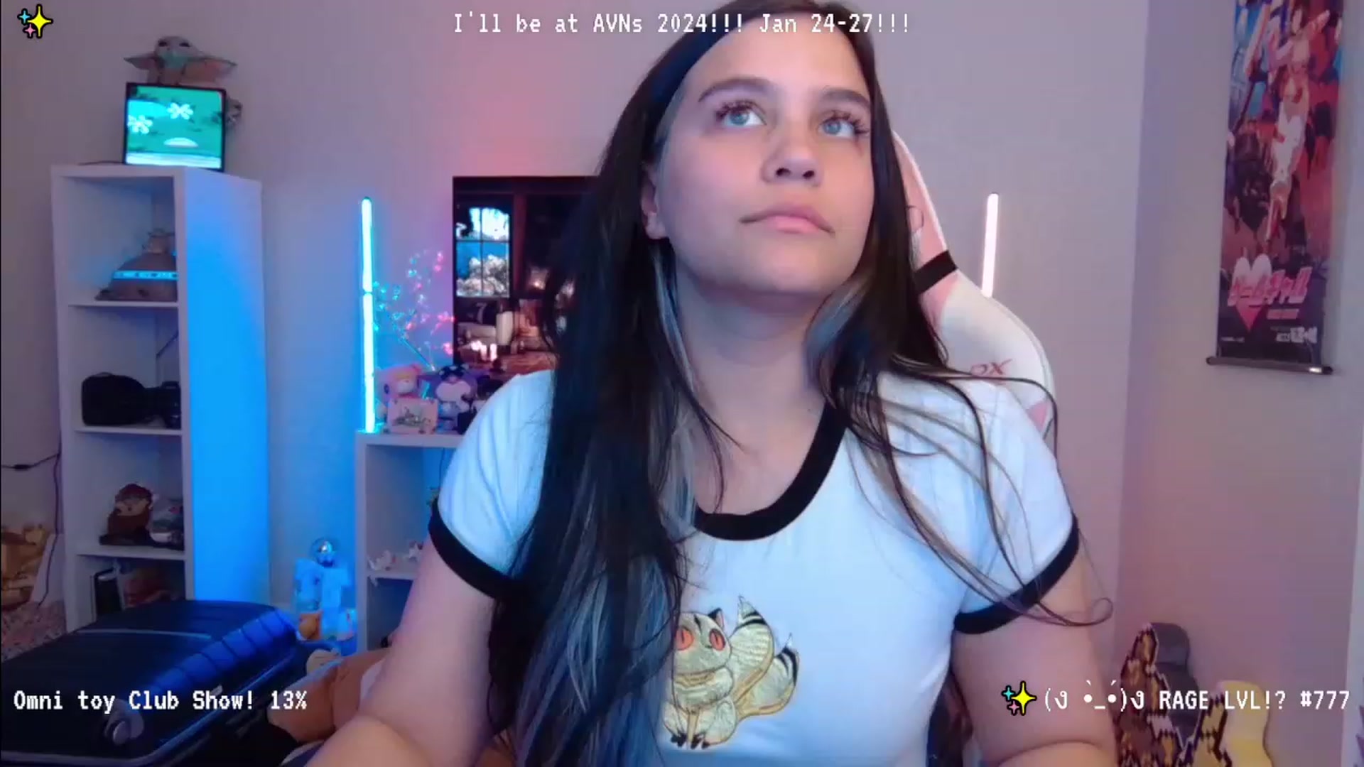 Gallery image thumbnail from Nekobeanxo's myfreecams stream on, 01/10/2024, 04:18 image 1 of 20