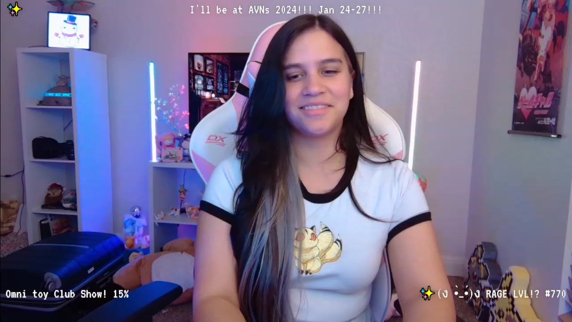 Gallery image thumbnail from Nekobeanxo's myfreecams stream on, 01/10/2024, 04:18 image 13 of 20