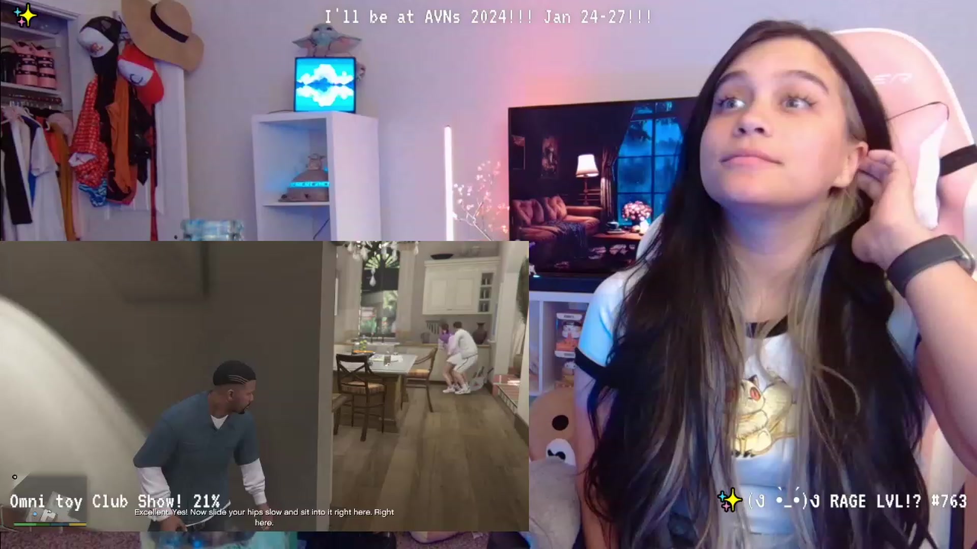 Gallery image thumbnail from Nekobeanxo's myfreecams stream on, 01/10/2024, 07:59 image 6 of 20