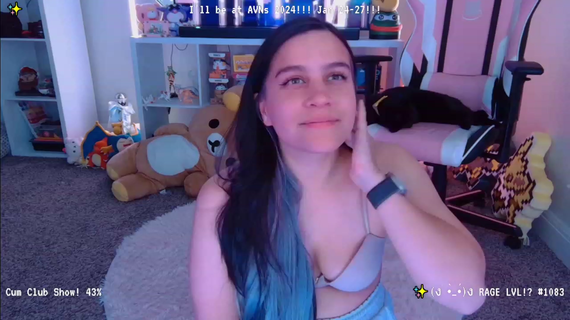 Gallery image thumbnail from Nekobeanxo's myfreecams stream on, 01/16/2024, 05:00 image 10 of 20