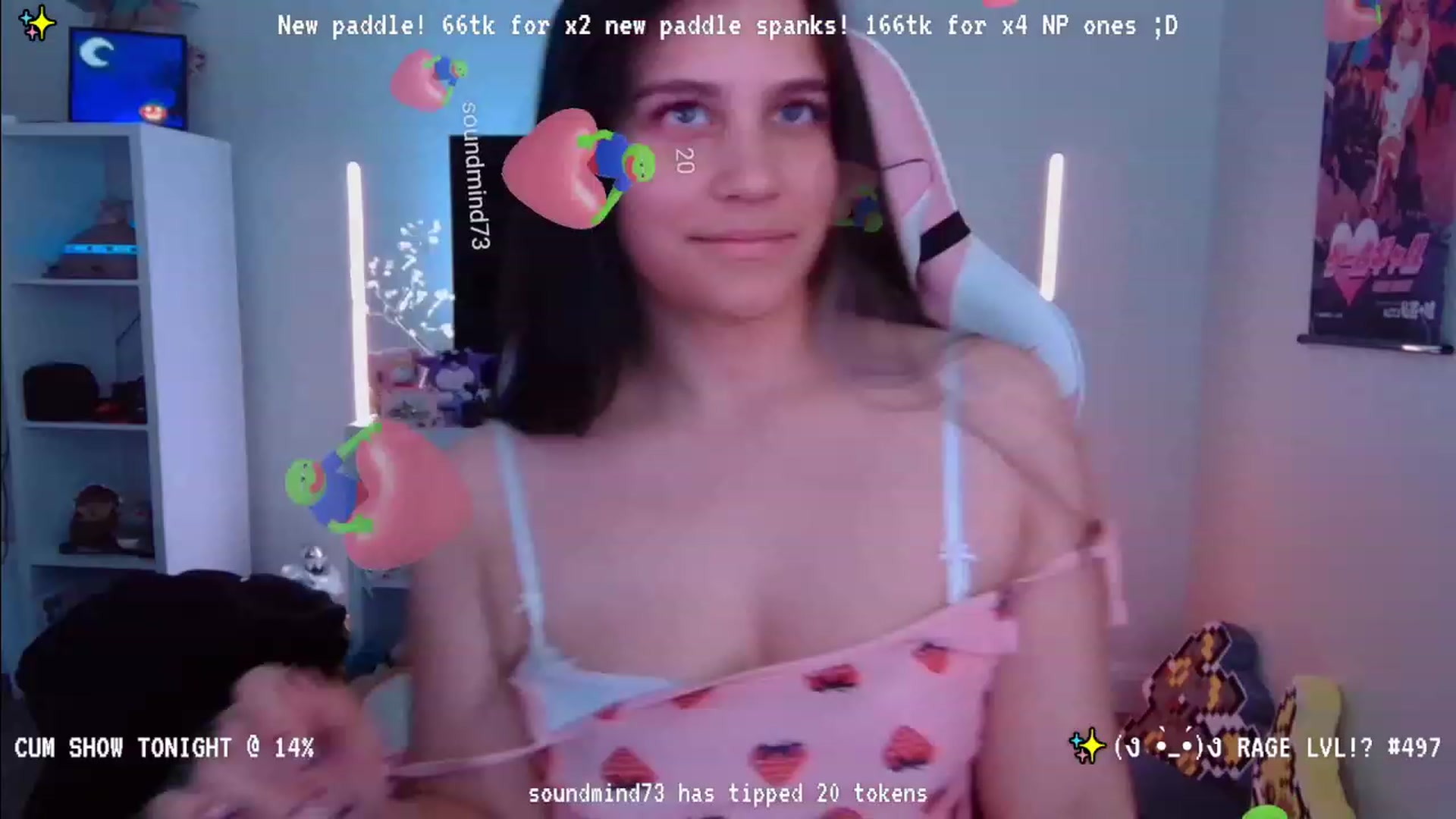 Gallery image thumbnail from Nekobeanxo's myfreecams stream on, 01/30/2024, 04:38 image 8 of 20