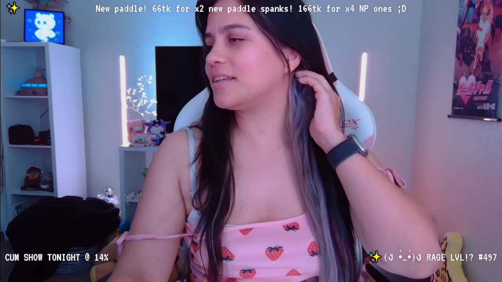 Gallery image thumbnail from Nekobeanxo's myfreecams stream on, 01/30/2024, 04:38 image 7 of 20