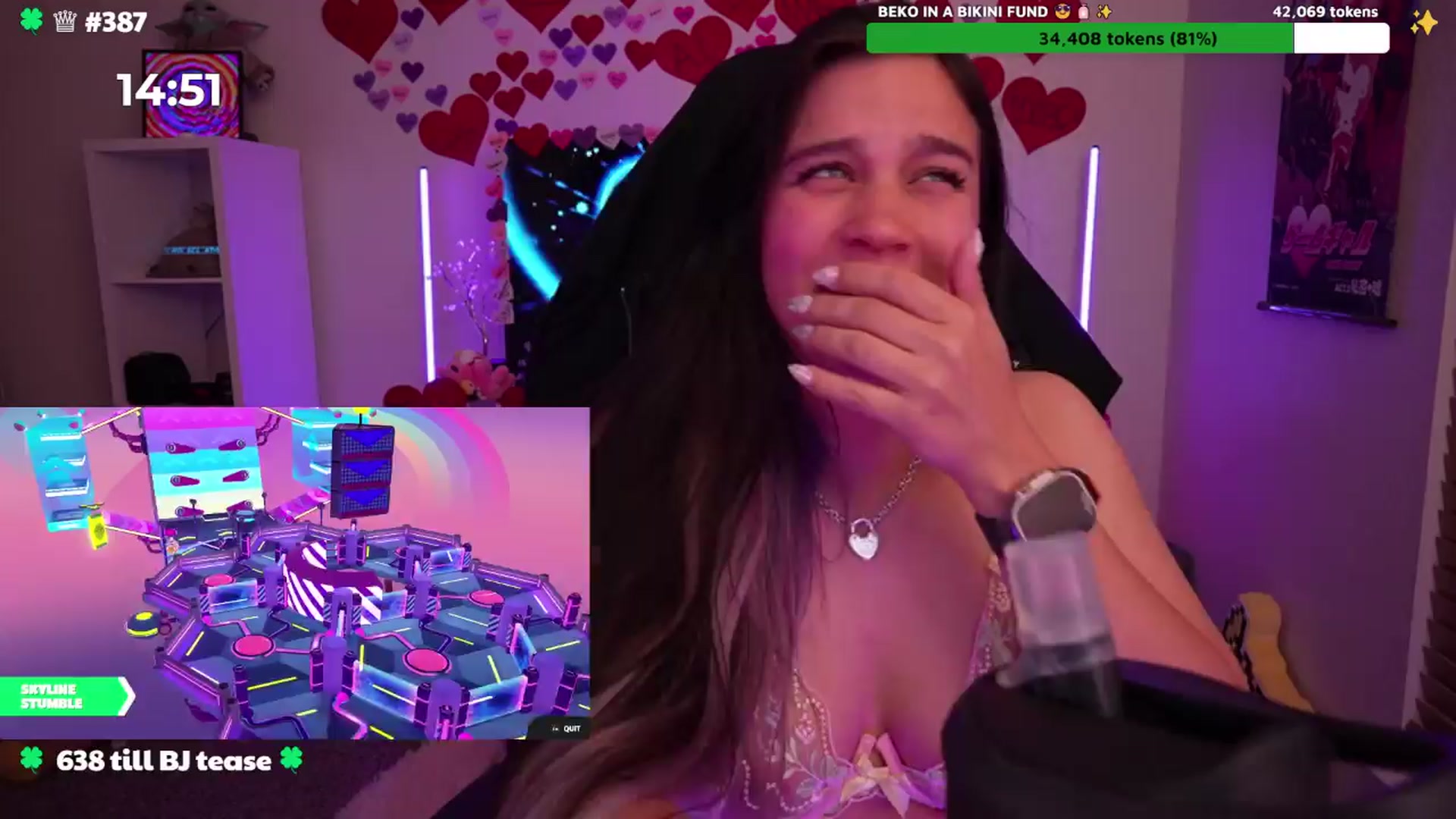 Gallery image thumbnail from Nekobeanxo's myfreecams stream on, 03/30/2024, 07:07 image 20 of 20