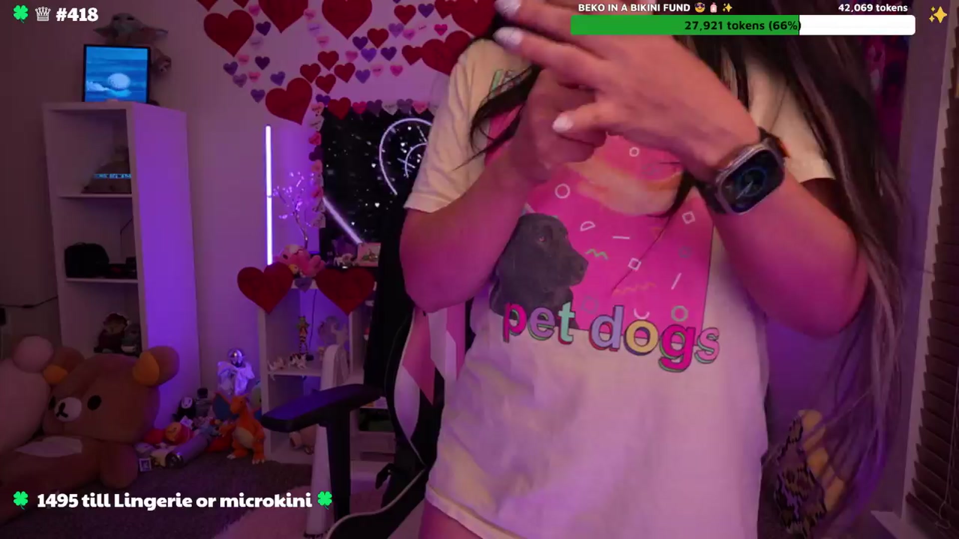 Gallery image thumbnail from Nekobeanxo's myfreecams stream on, 03/30/2024, 07:07 image 4 of 20