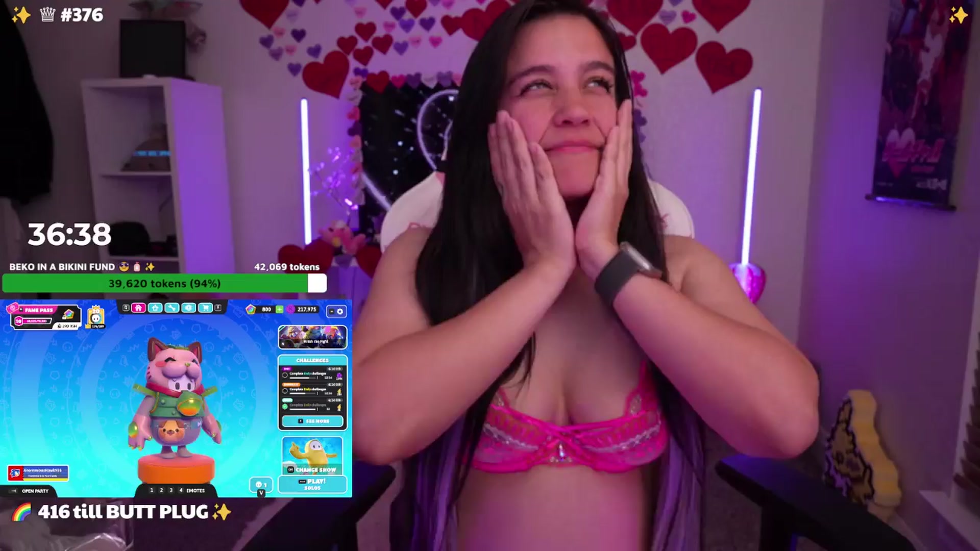 Gallery image thumbnail from Nekobeanxo's myfreecams stream on, 04/01/2024, 07:14 image 15 of 20