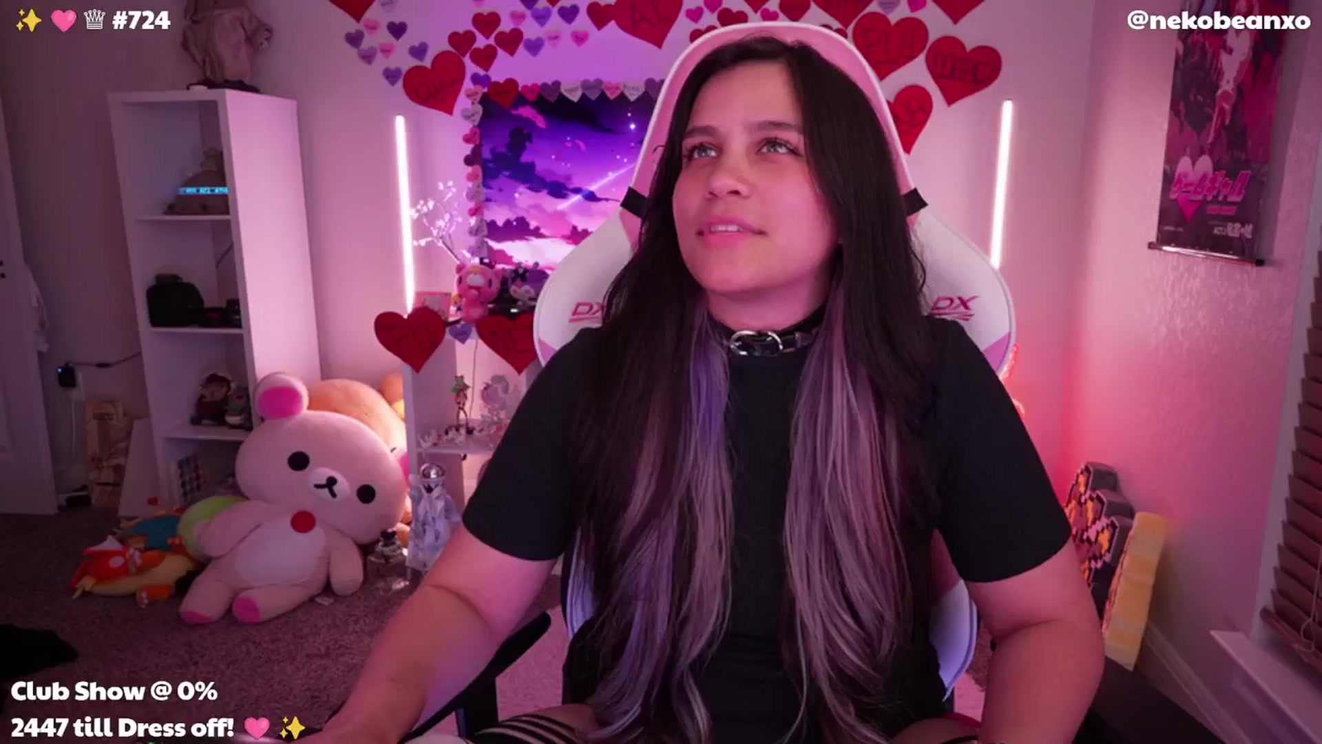 Gallery image thumbnail from Nekobeanxo's myfreecams stream on, 04/25/2024, 03:29 image 6 of 20