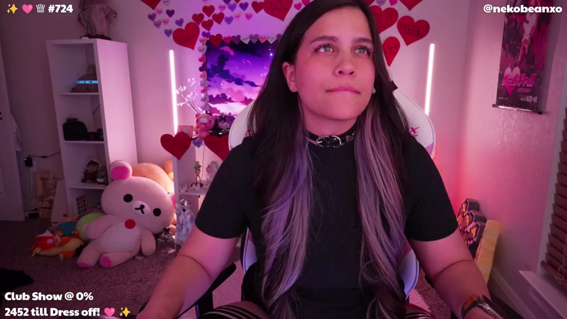 Gallery image thumbnail from Nekobeanxo's myfreecams stream on, 04/25/2024, 03:29 image 5 of 20